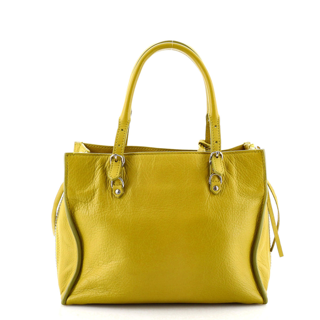 Papier A4 Zip Around Classic Studs Bag Leather Mini