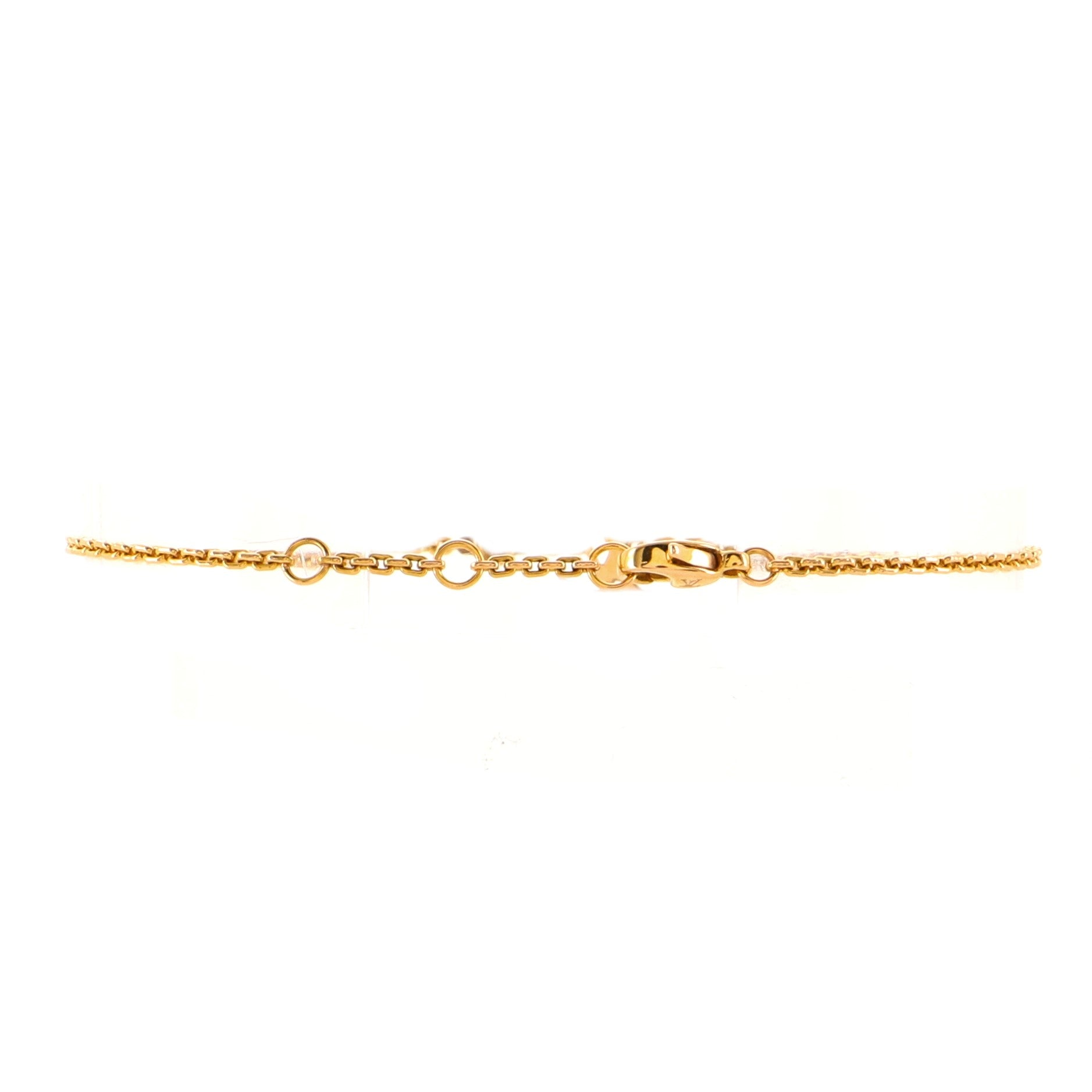 Idylle Blossom LV Bracelet 18K Yellow Gold with Diamond