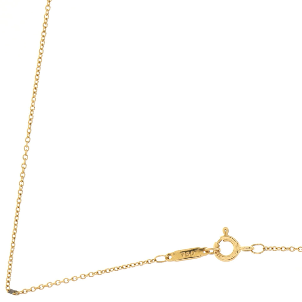 Heart Pendant Necklace 18K Yellow Gold with Diamonds
