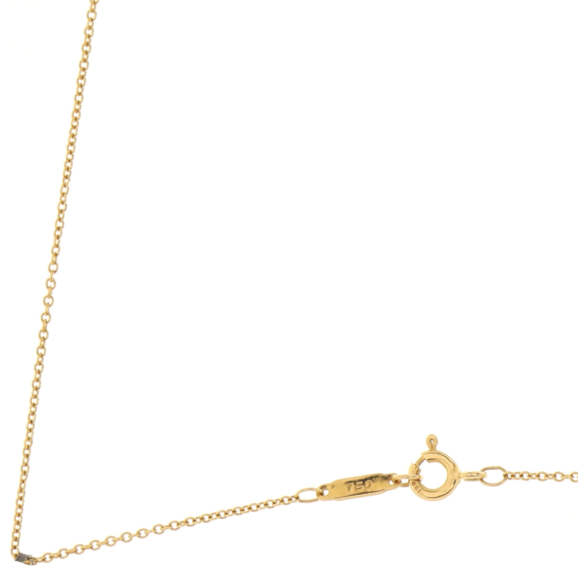 Heart Pendant Necklace 18K Yellow Gold with Diamonds