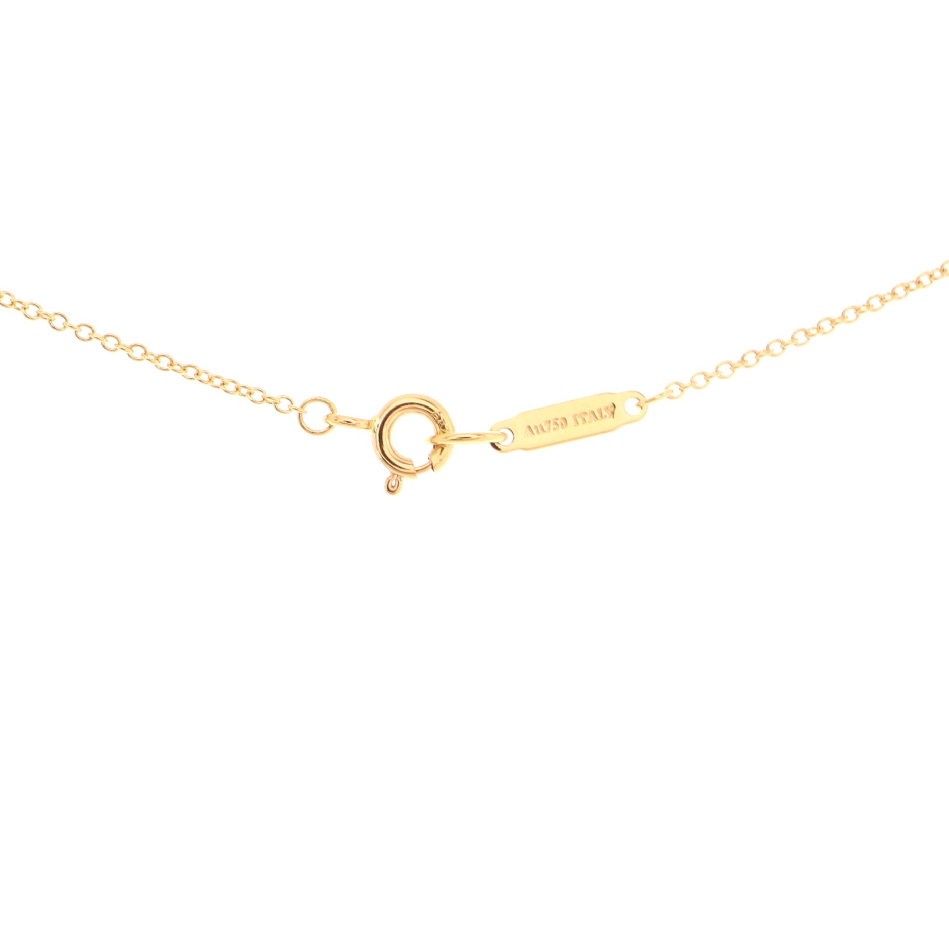 Atlas Open Pendant Necklace 18K Rose Gold