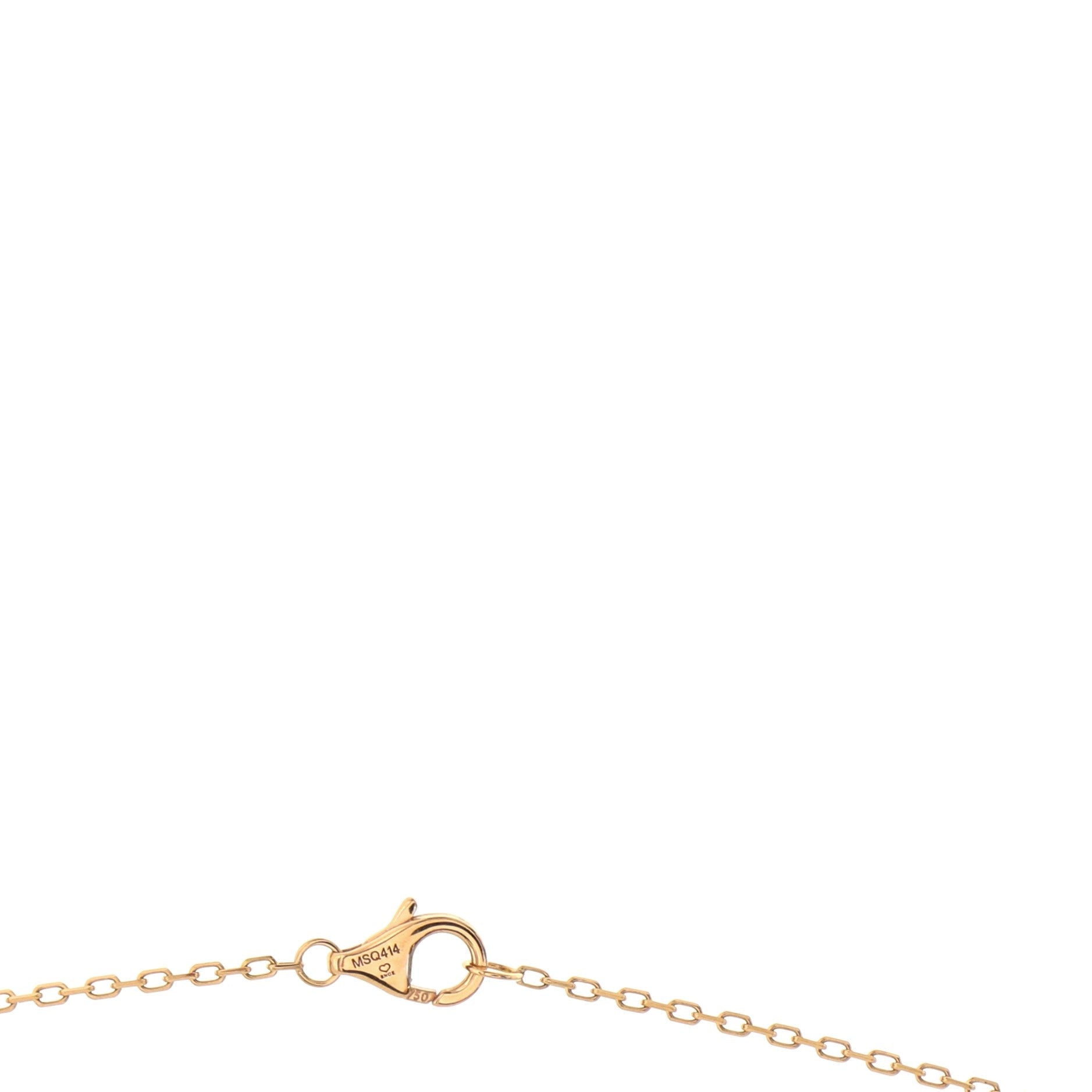 Trinity Pendant Necklace 18K Tricolor Gold