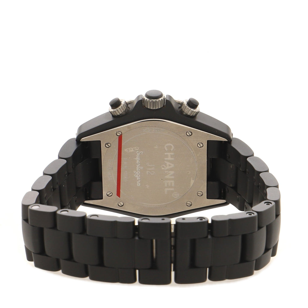 J12 Superleggera Chronograph  Automatic Watch Ceramic and Stainless Steel 41