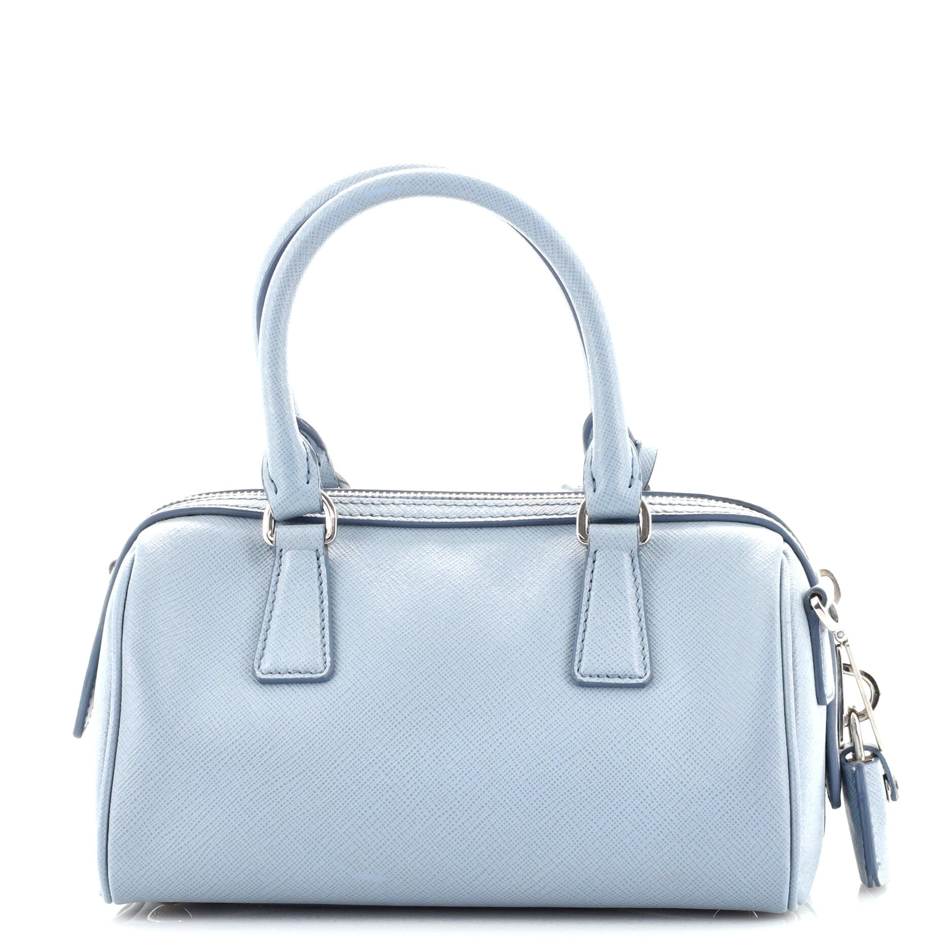 Lux Convertible Boston Bag Saffiano Leather Mini