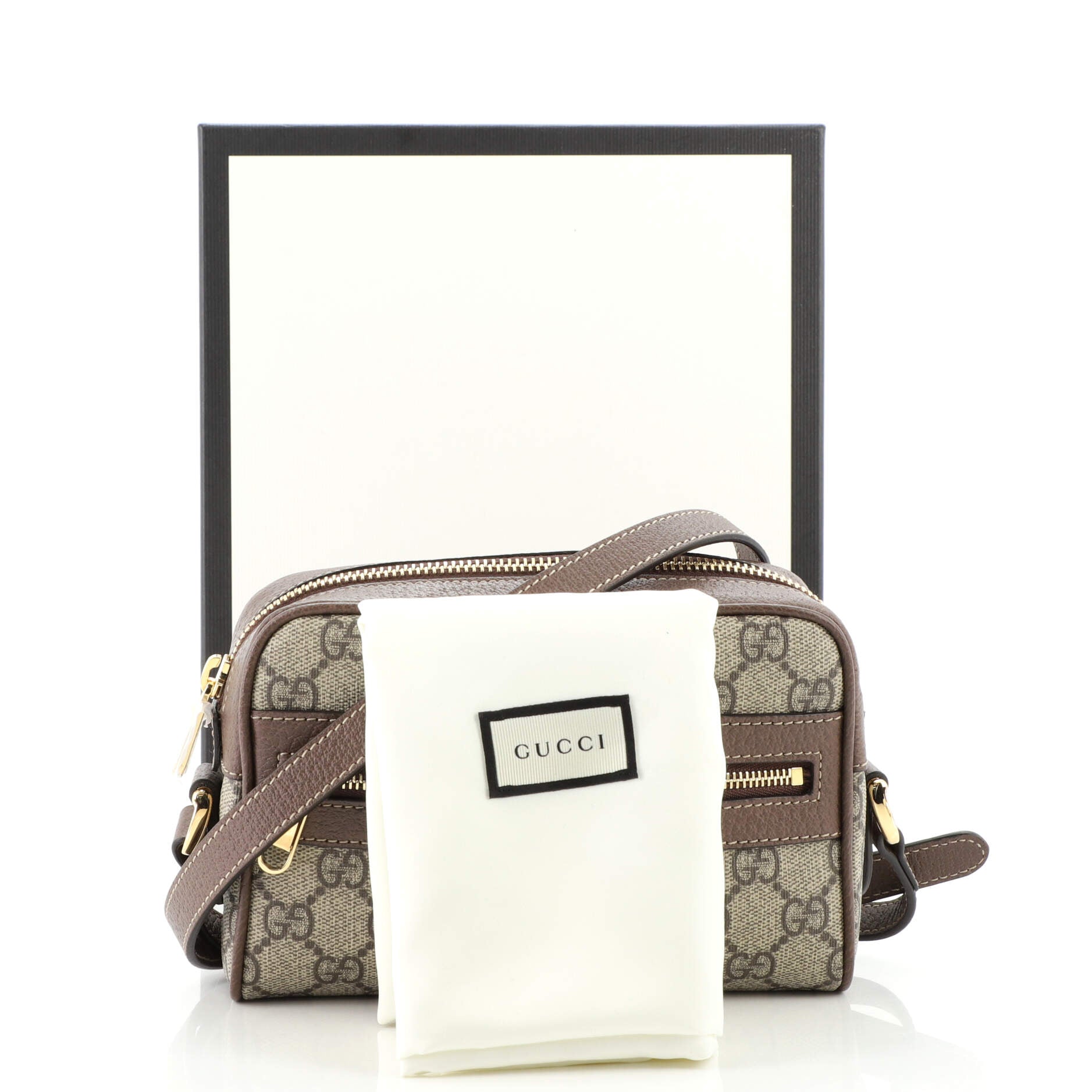 Ophidia Shoulder Bag GG Coated Canvas Mini