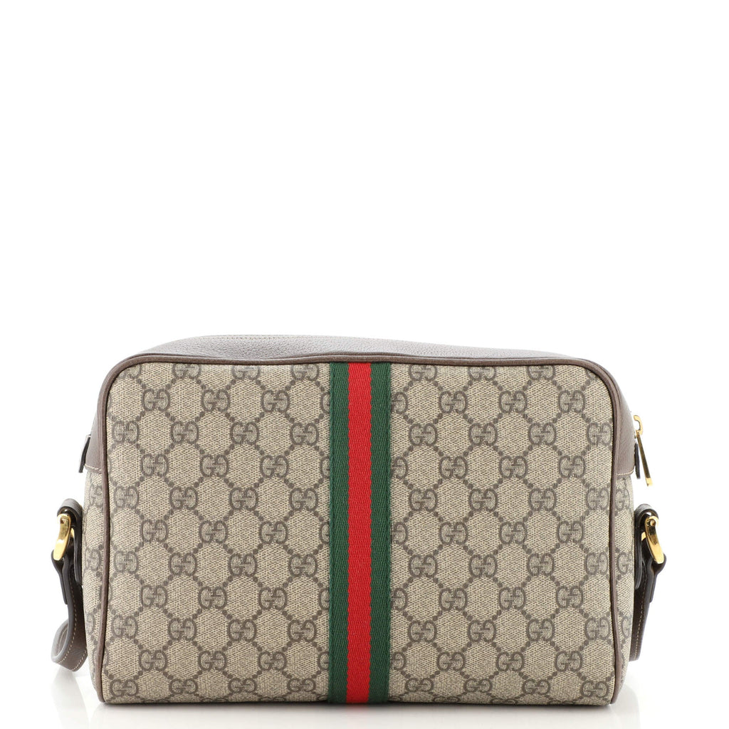 Ophidia Shoulder Bag GG Coated Canvas Mini
