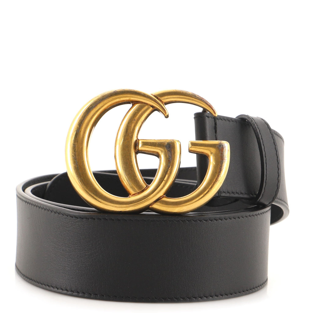 GG Marmont Belt Leather Wide 90