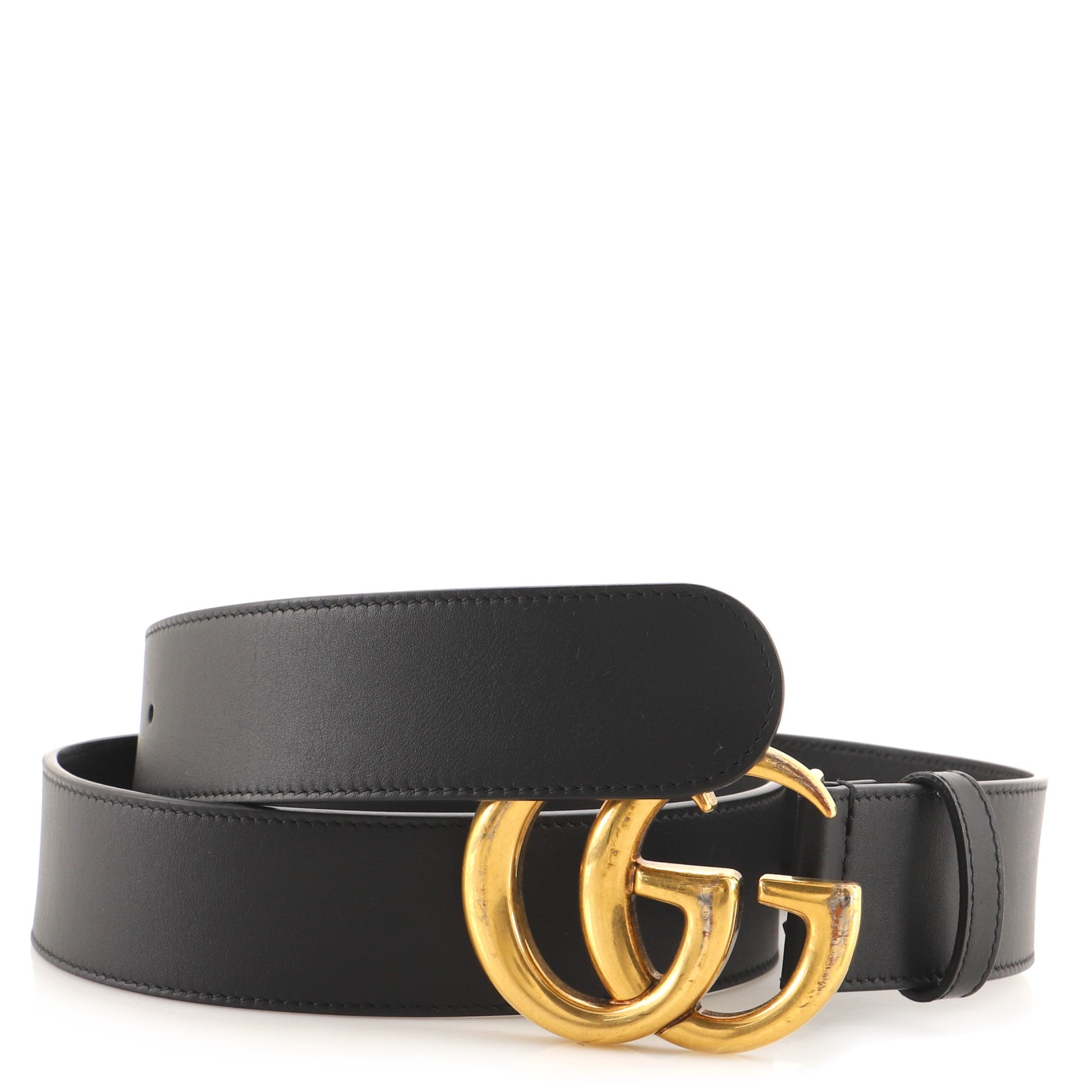 GG Marmont Belt Leather Wide 90