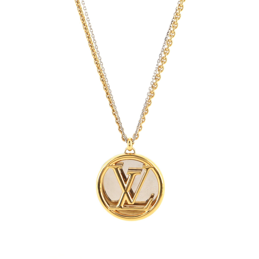 Louise Long Necklace Metal
