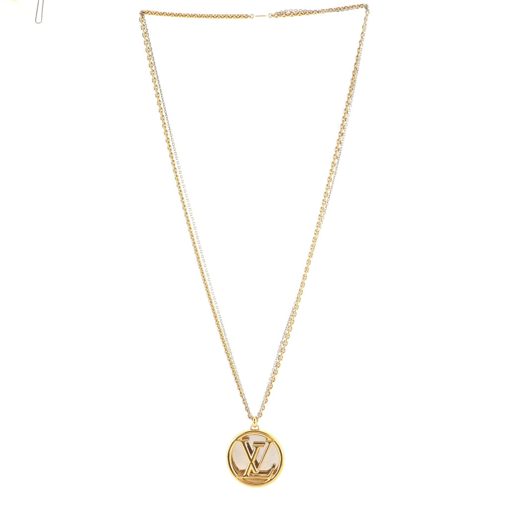 Louise Long Necklace Metal