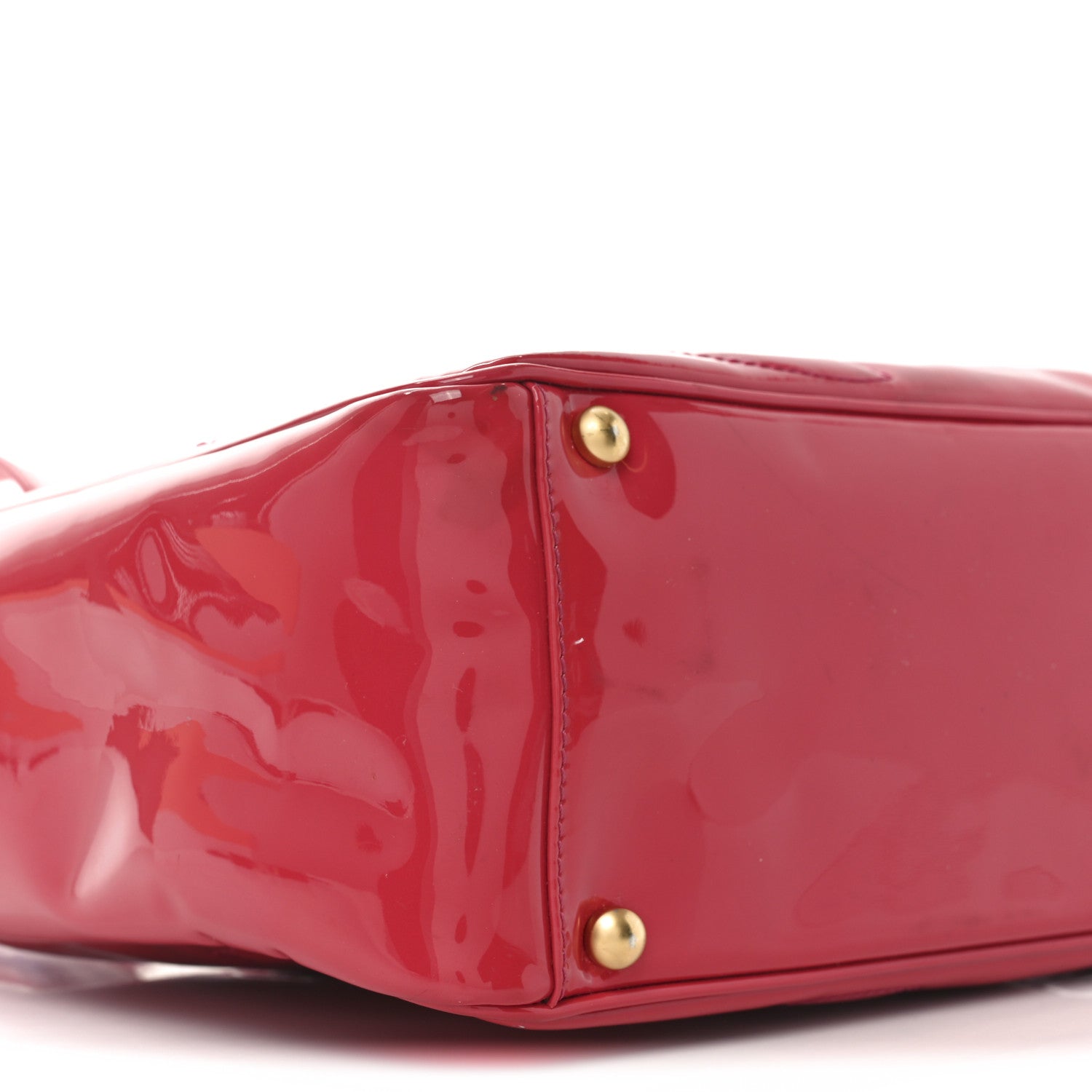 Patent CC Mini Tote Red
