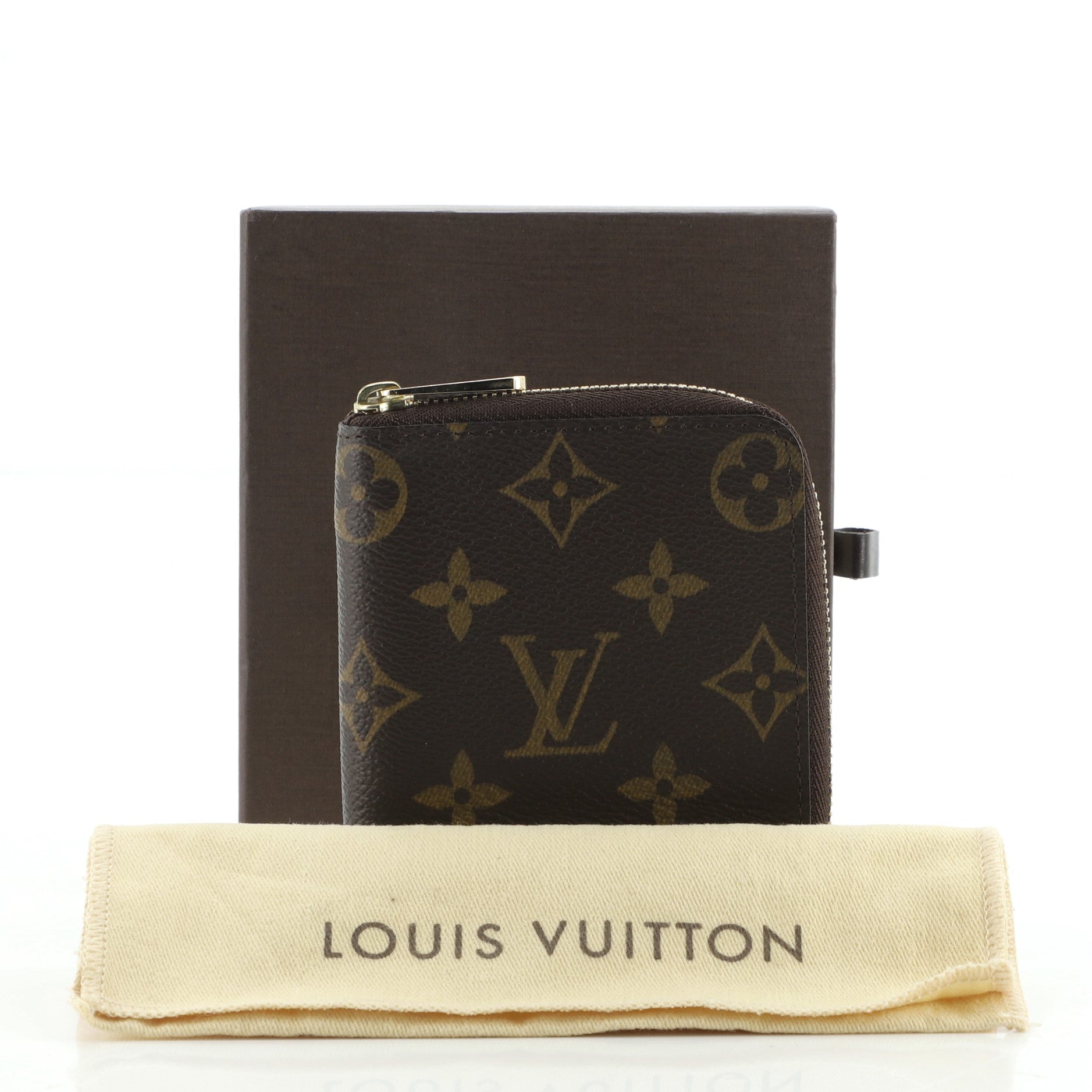 Zippy Agenda Cover Monogram Canvas Mini
