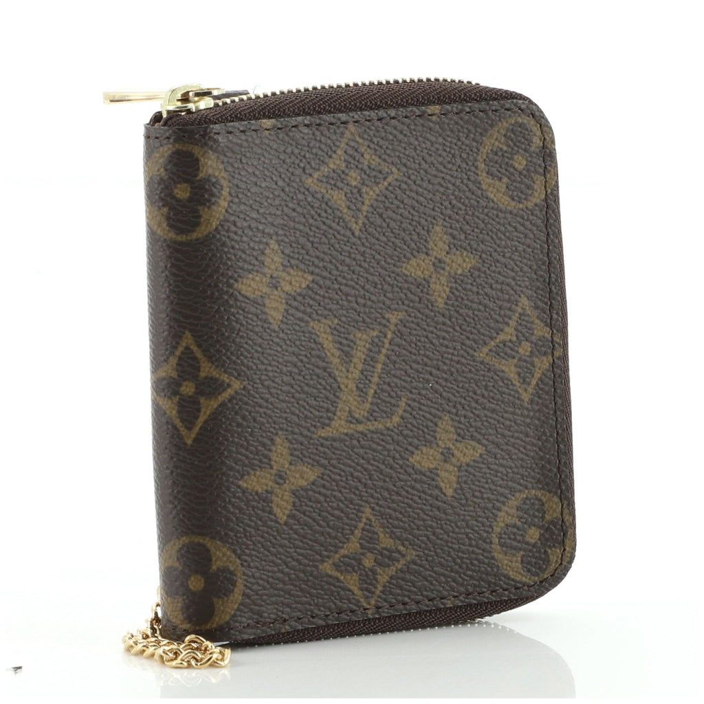 Zippy Agenda Cover Monogram Canvas Mini