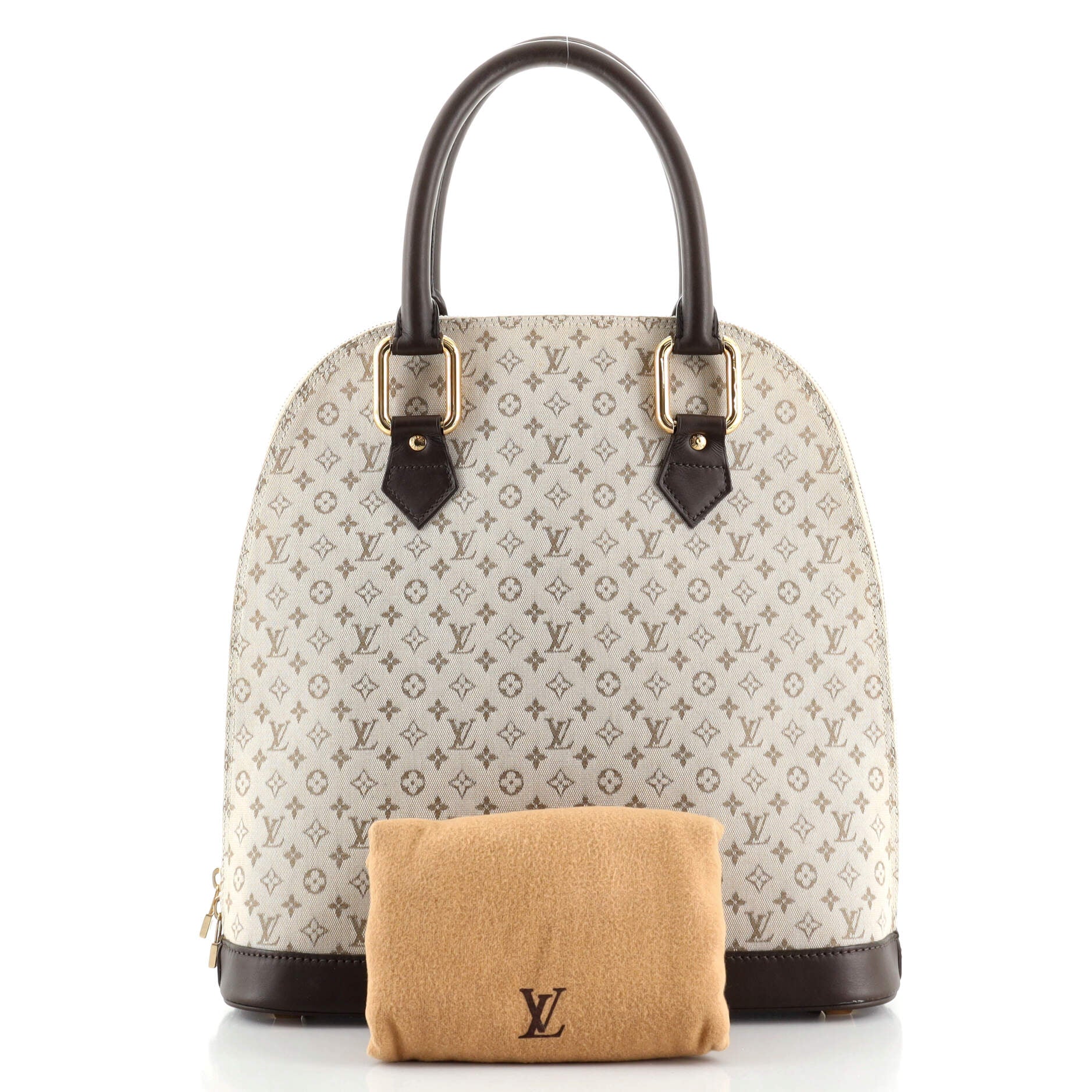 Alma Handbag Mini Lin Haut