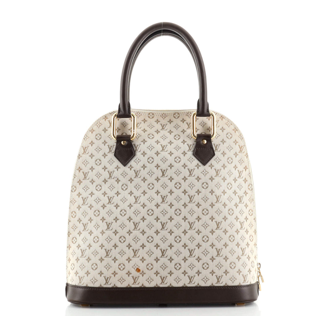 Alma Handbag Mini Lin Haut