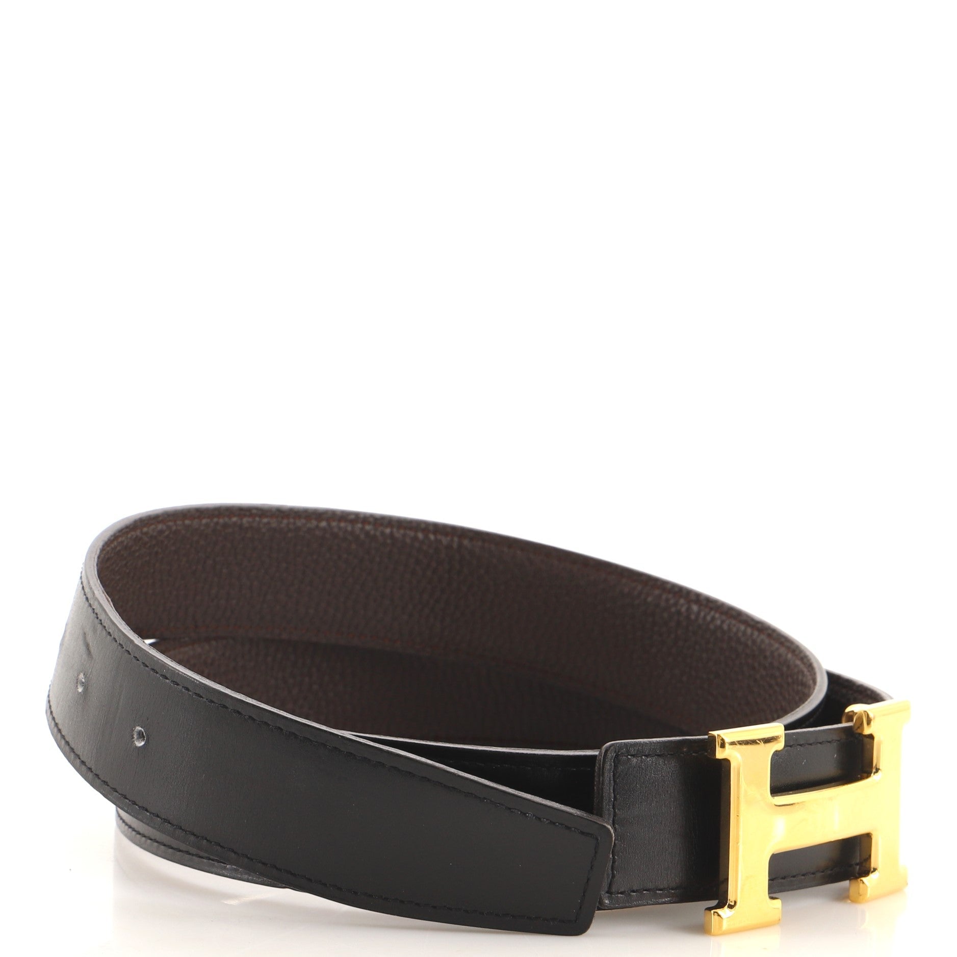 Constance Reversible Belt Leather Medium 80