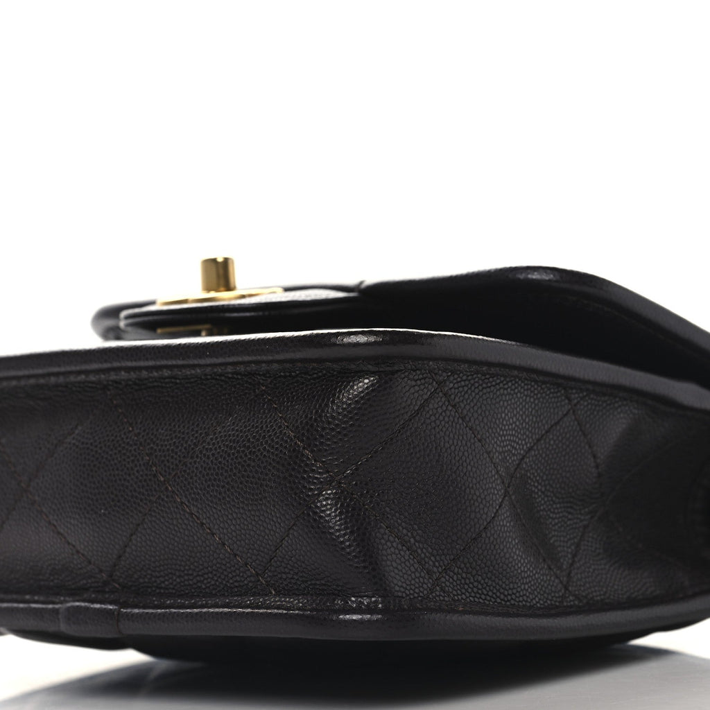 Caviar School Memory Mini Top Handle Flap  Burgundy