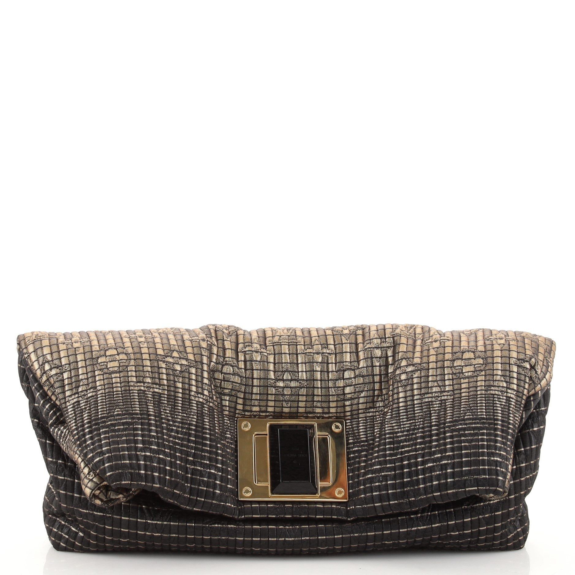 Altair Clutch Monogram Jacquard Textile