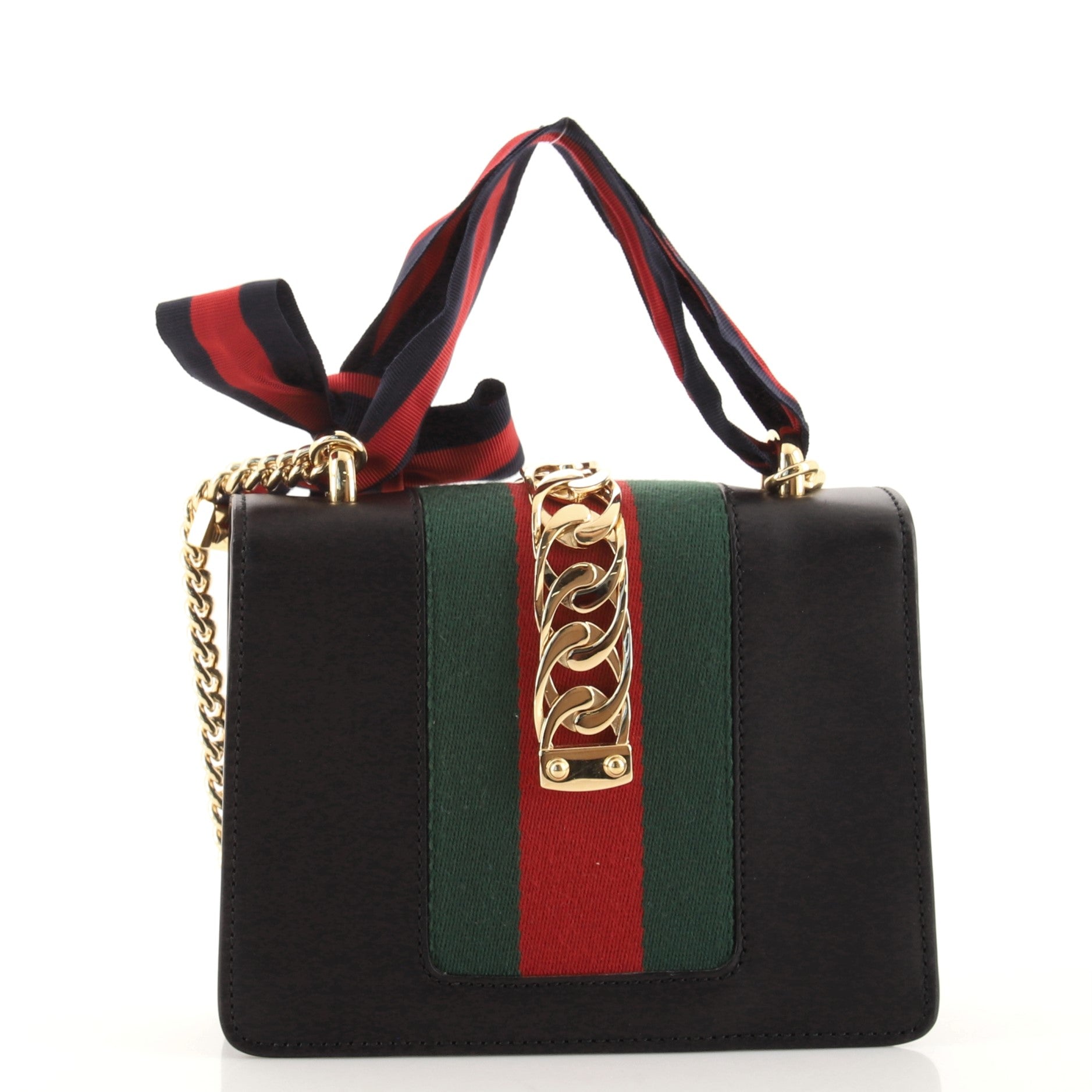 Sylvie Chain Shoulder Bag Leather Mini