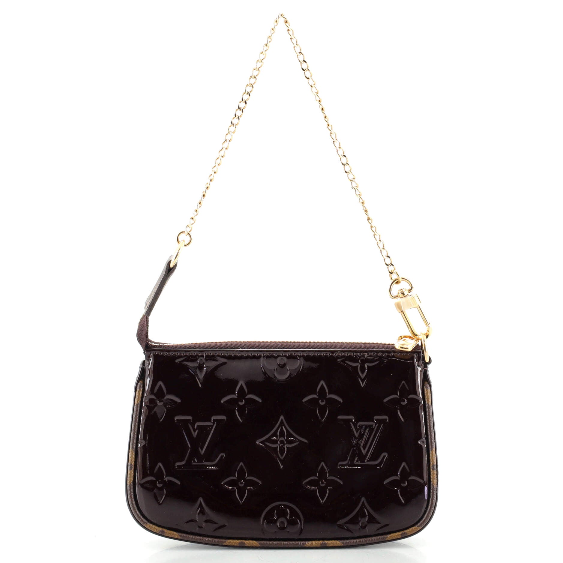 Pochette Accessoires Monogram Vernis with Monogram Canvas Mini