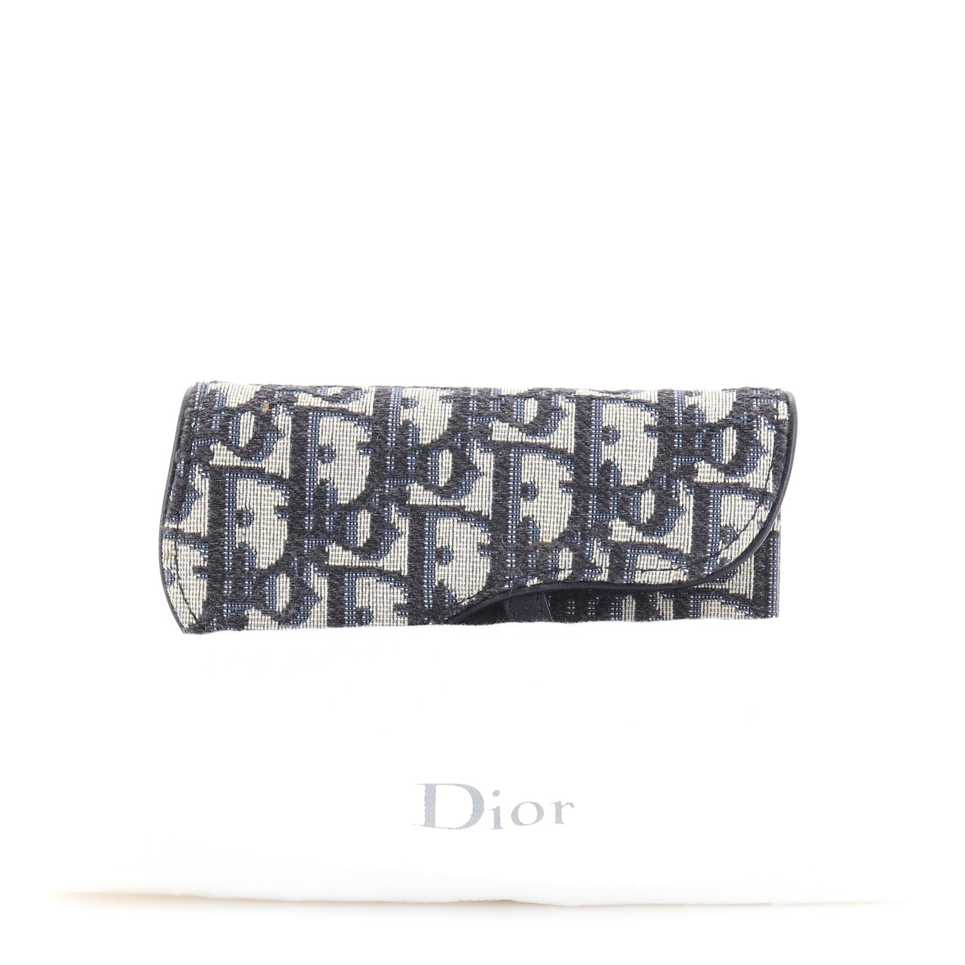 Saddle Flap Wallet Oblique Canvas Mini