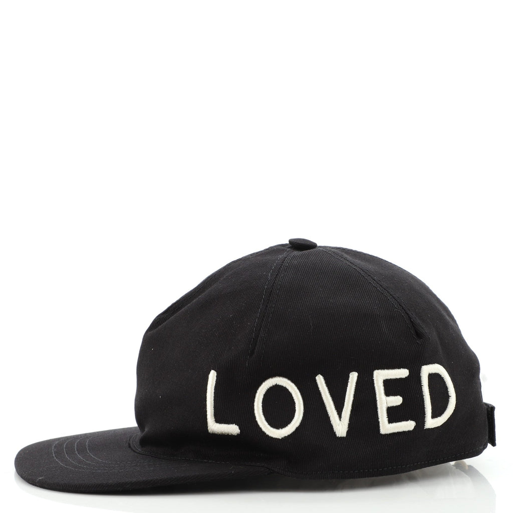 Loved Baseball Cap Embroidered Canvas Small