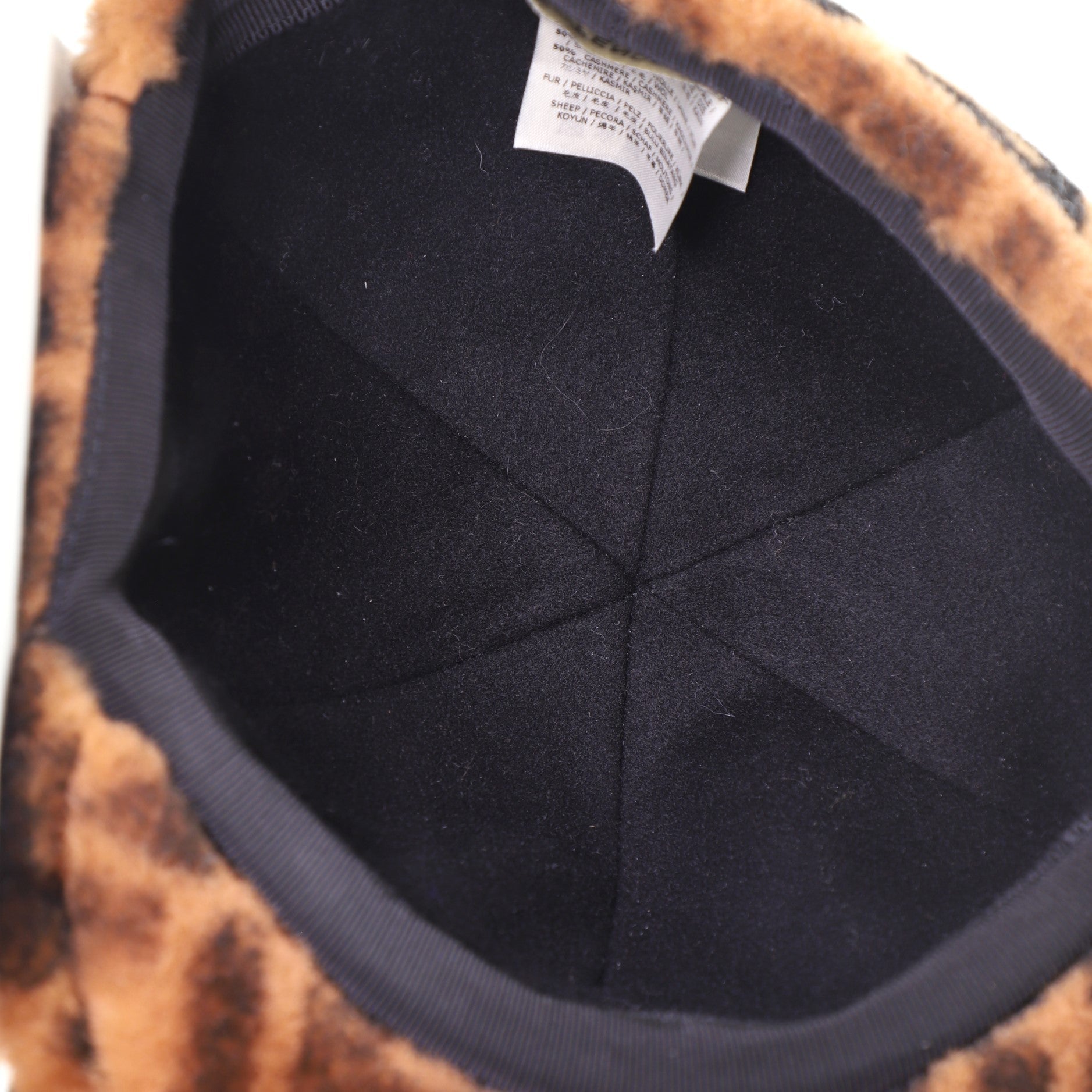 Baseball Cap Zucca Shearling Medium