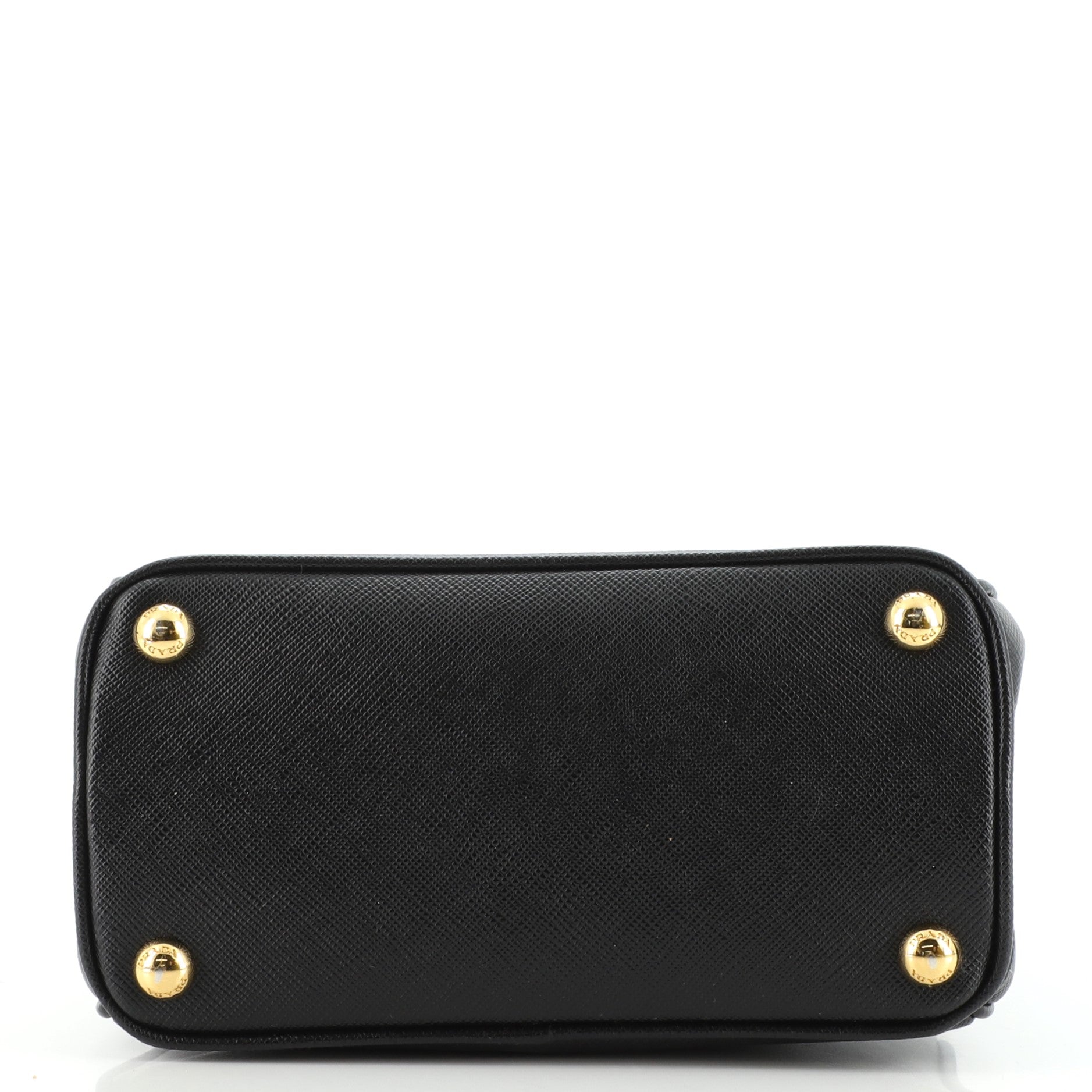Galleria Double Zip Tote Saffiano Leather Mini
