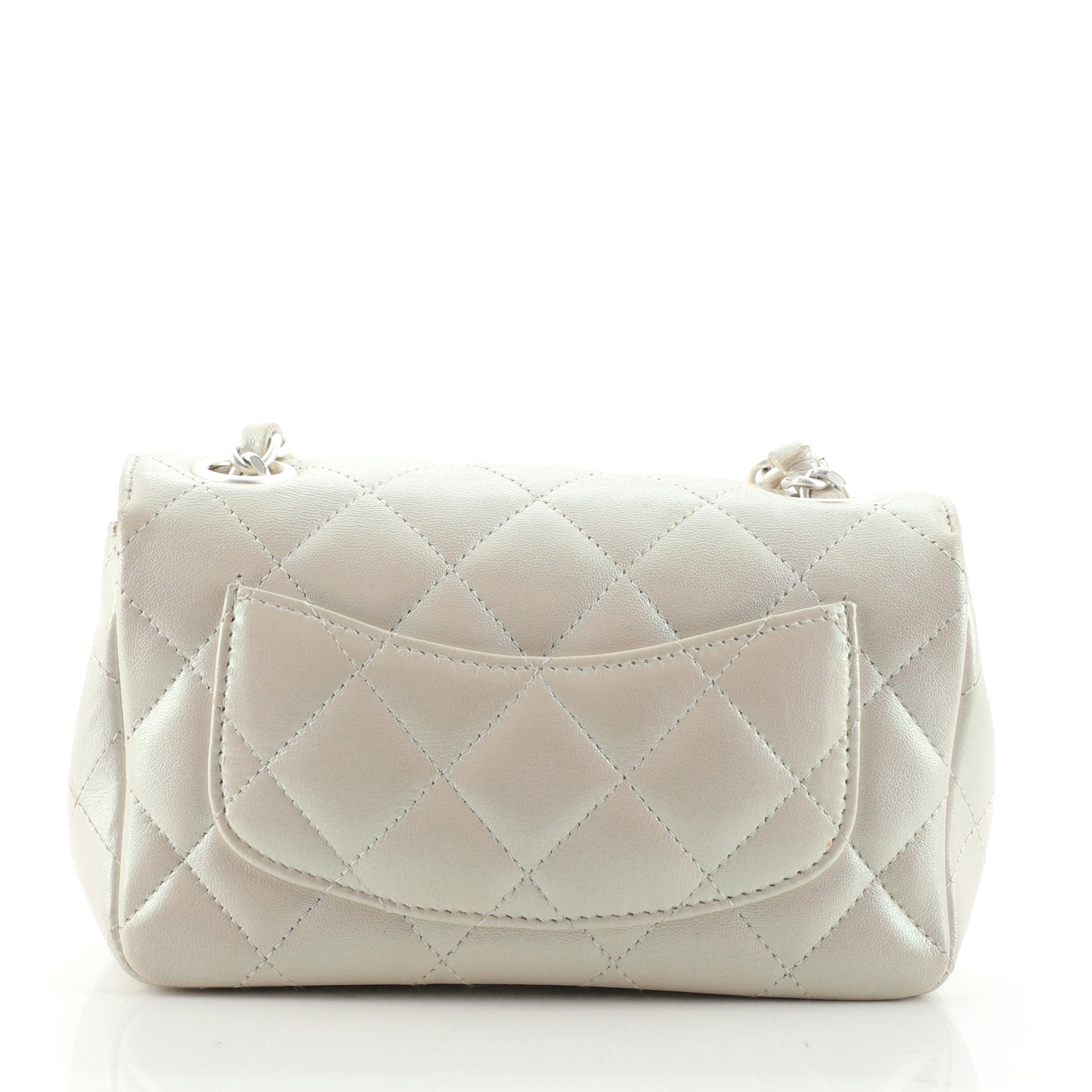 Vintage Classic Single Flap Bag Quilted Lambskin Extra Mini