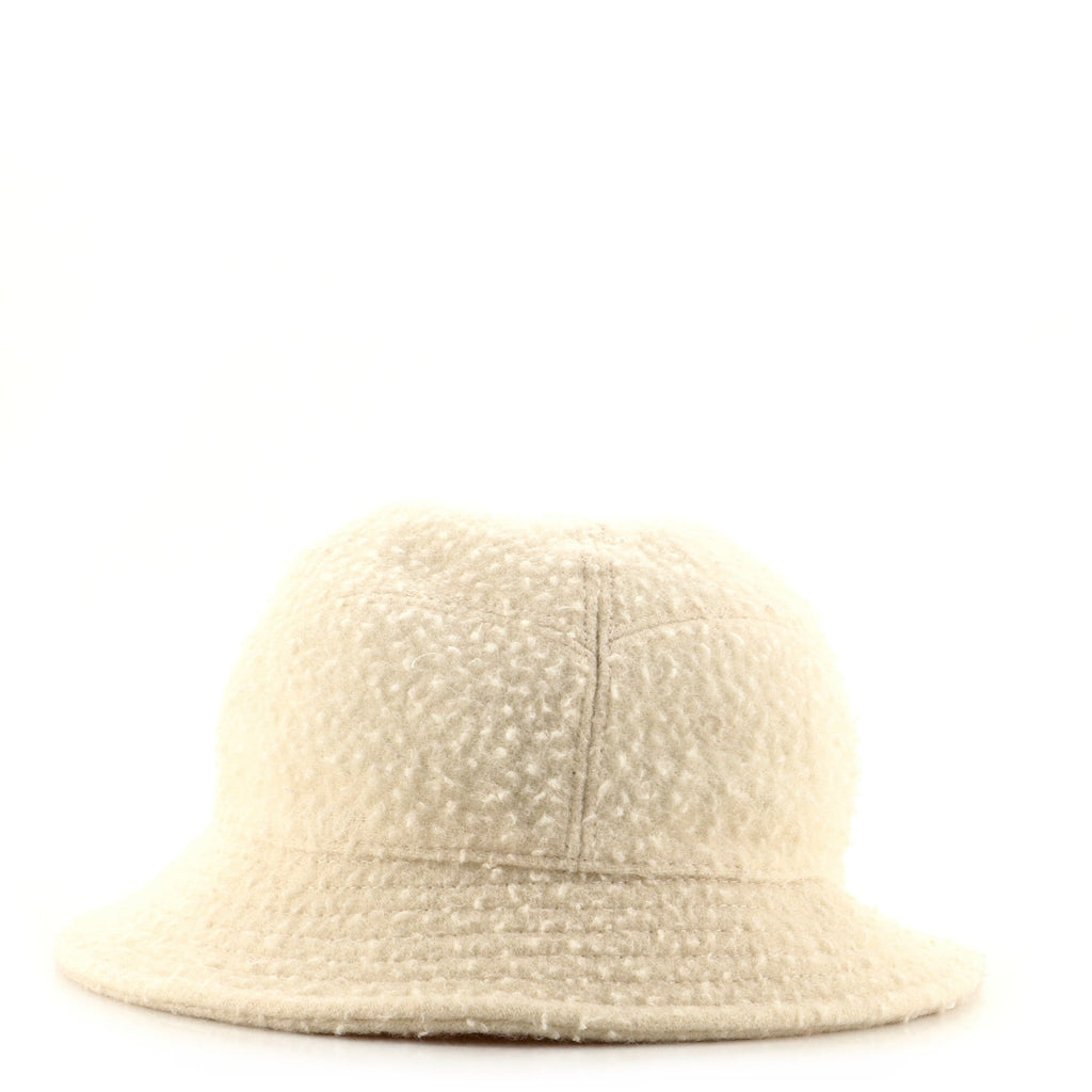 Embroidered Patch Bucket Hat Wool XXL
