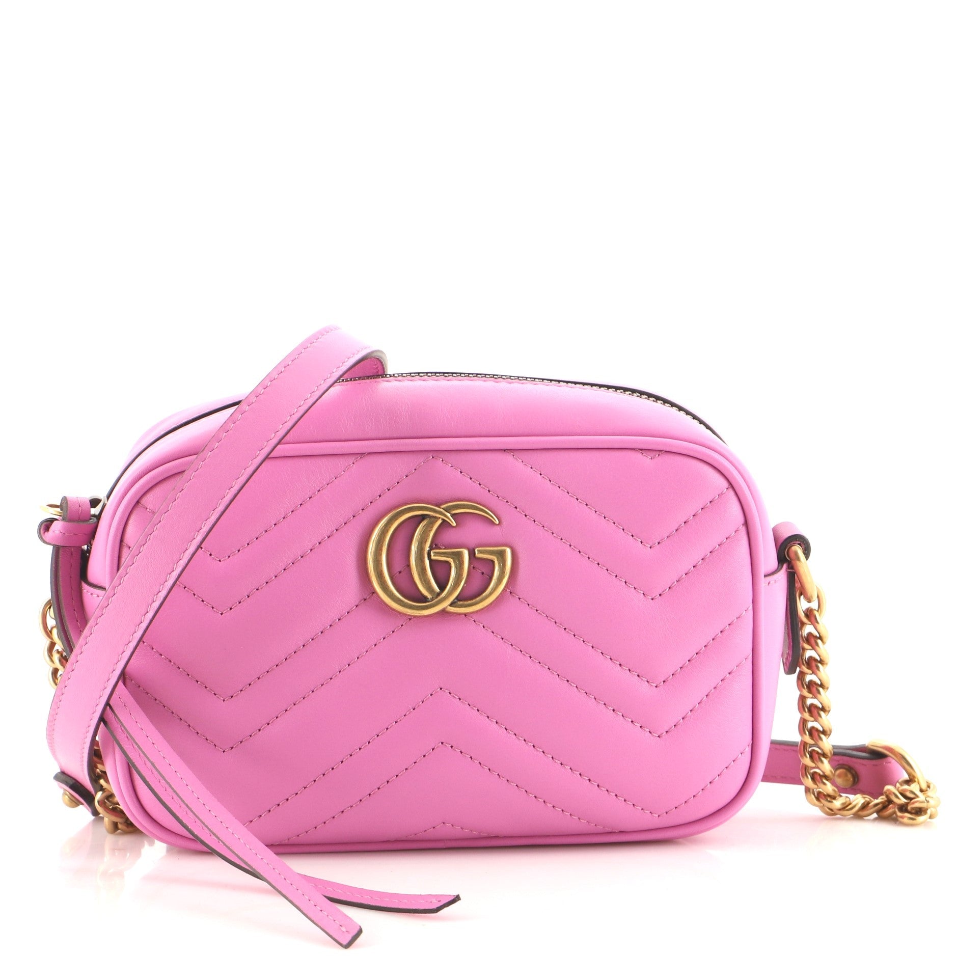 GG Marmont Shoulder Bag Matelasse Leather Mini