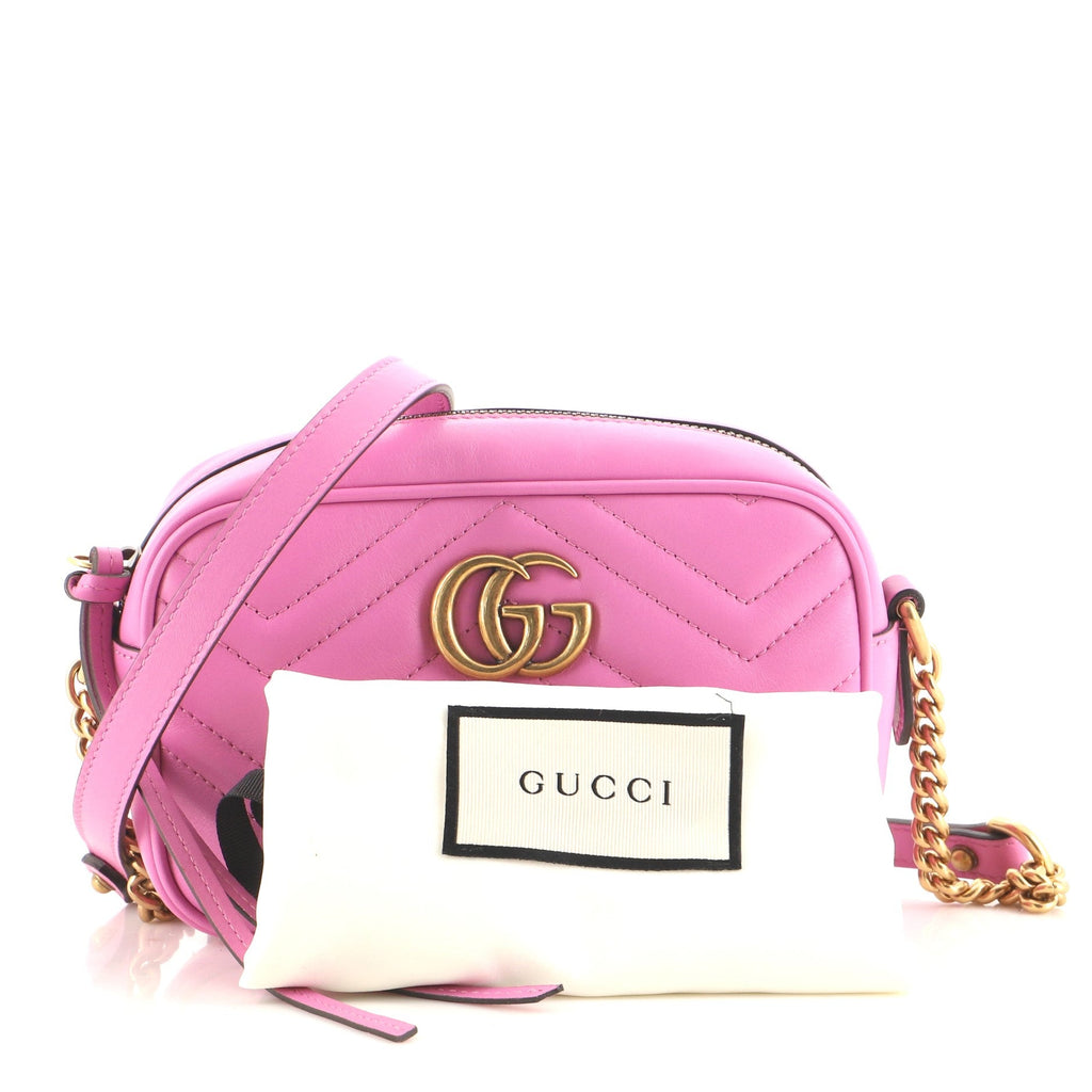 GG Marmont Shoulder Bag Matelasse Leather Mini
