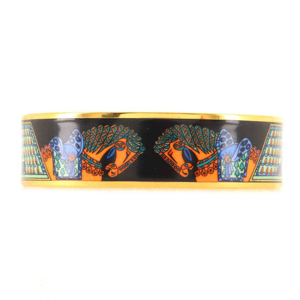 Bangle Bracelet Printed Enamel Medium