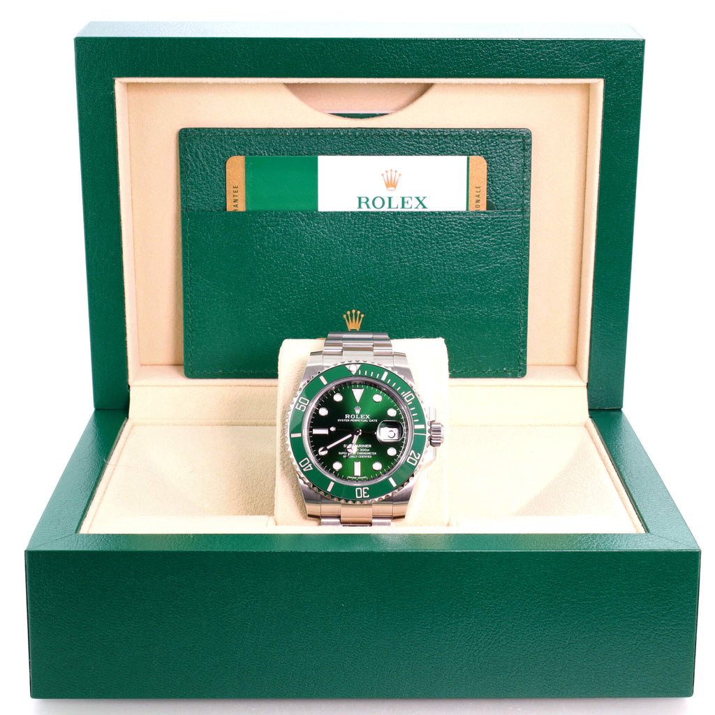 Oyster Perpetual Submariner Hulk Date Automatic Watch Stainless Steel and Cerachrom 40