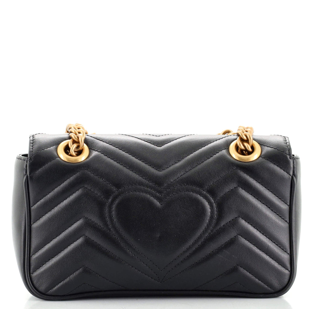 GG Marmont Flap Bag Matelasse Leather Mini