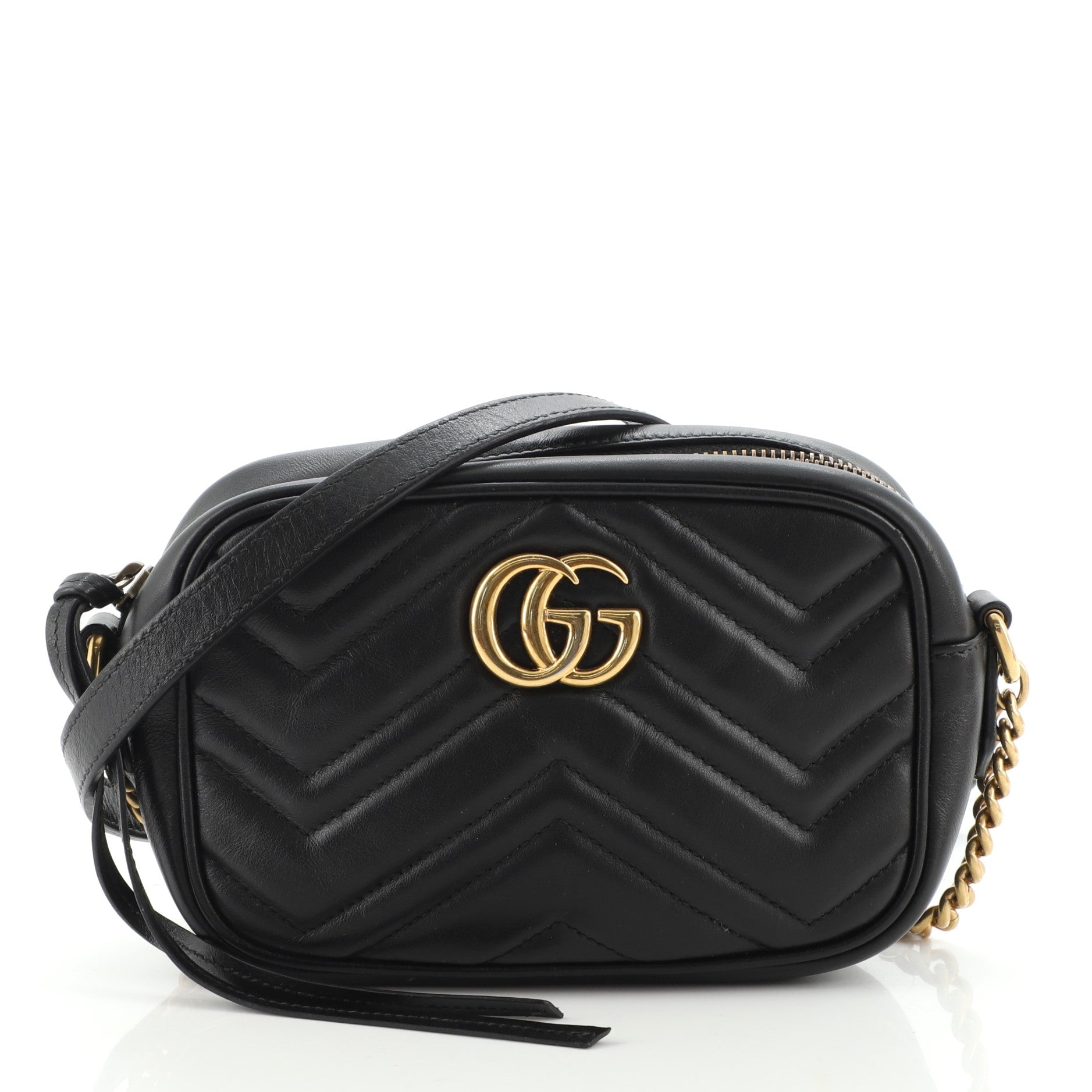 GG Marmont Shoulder Bag Matelasse Leather Mini