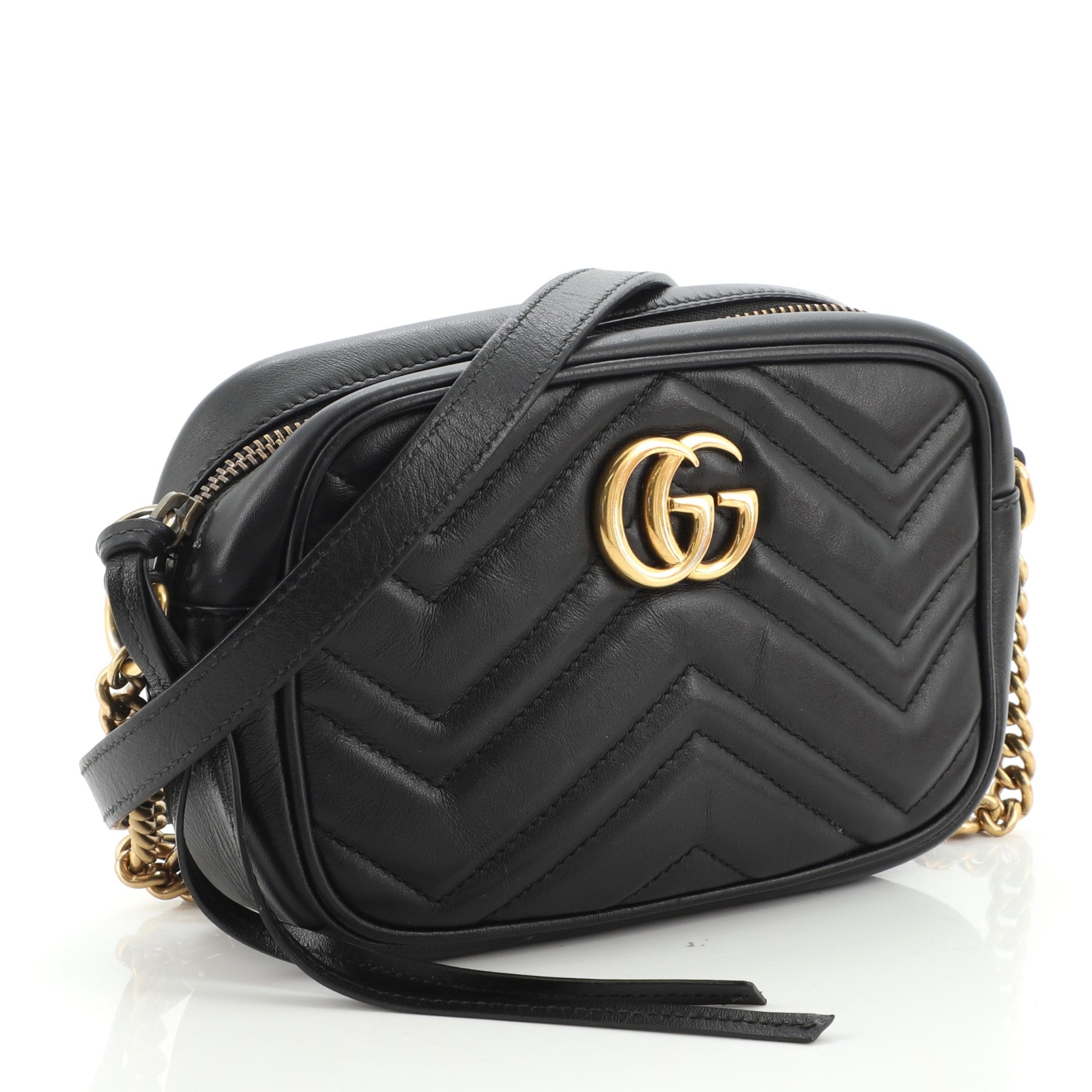 GG Marmont Shoulder Bag Matelasse Leather Mini
