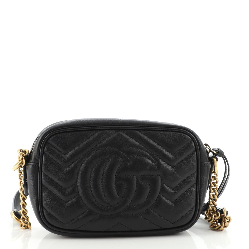 GG Marmont Shoulder Bag Matelasse Leather Mini