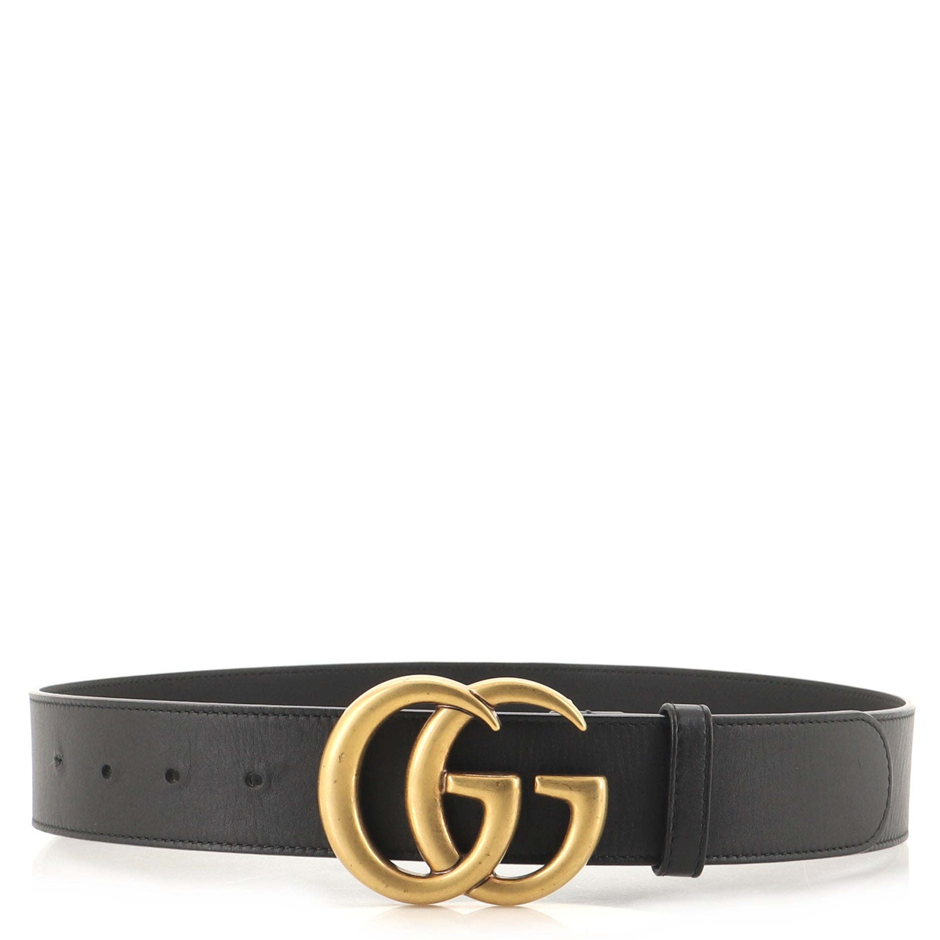 GG Marmont Belt Leather Medium 75