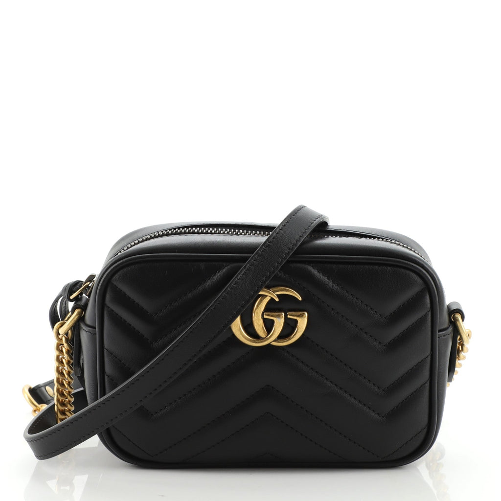GG Marmont Shoulder Bag Matelasse Leather Mini