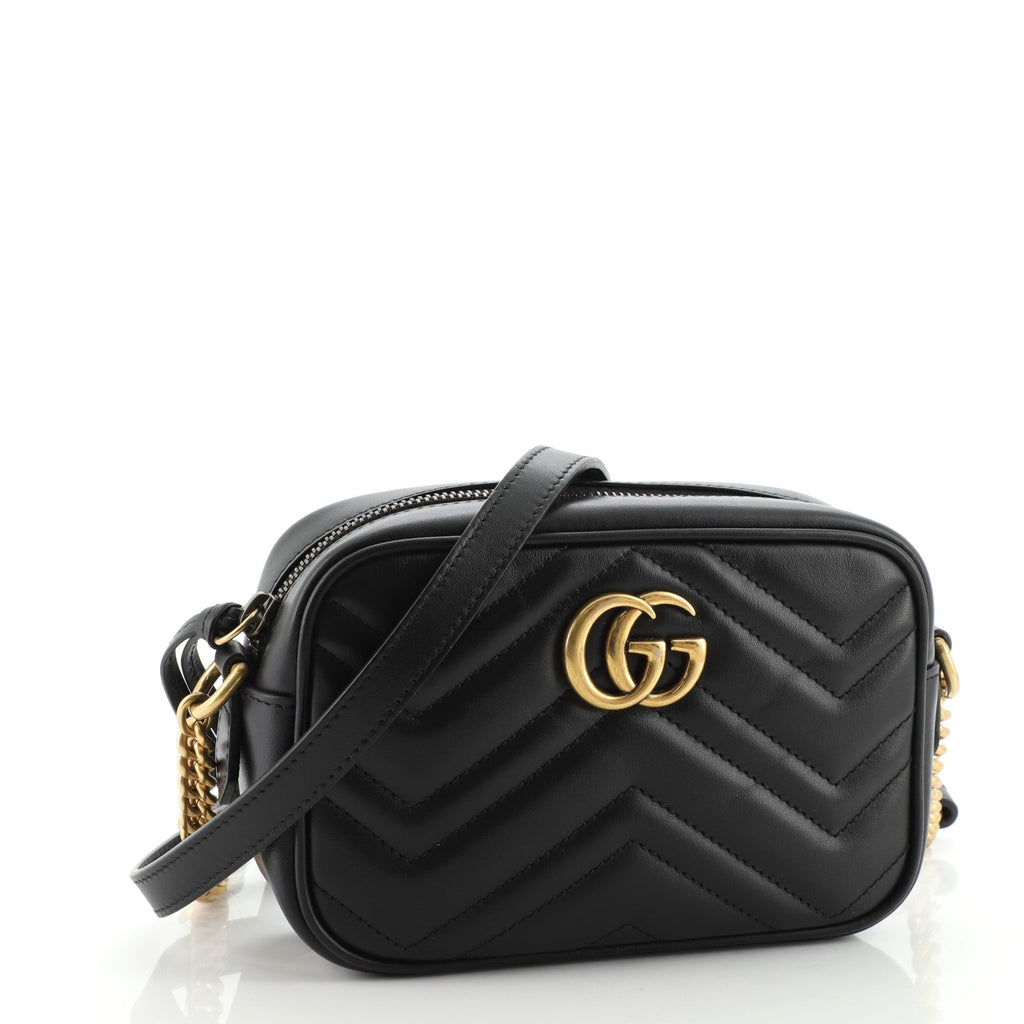 GG Marmont Shoulder Bag Matelasse Leather Mini