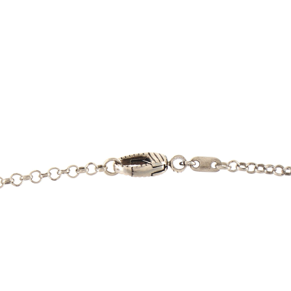 Engraved Heart Pendant Necklace Sterling Silver
