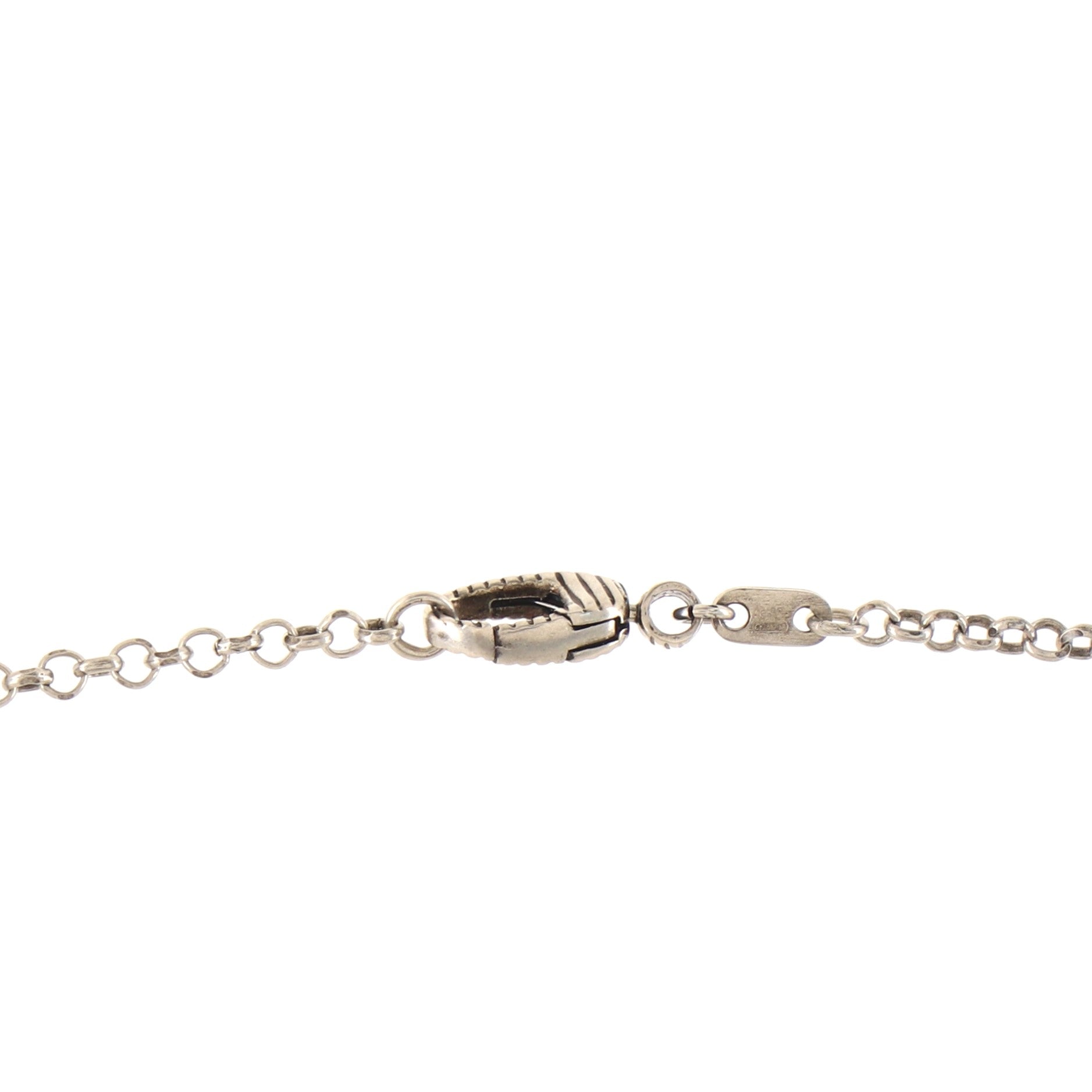 Engraved Heart Pendant Necklace Sterling Silver