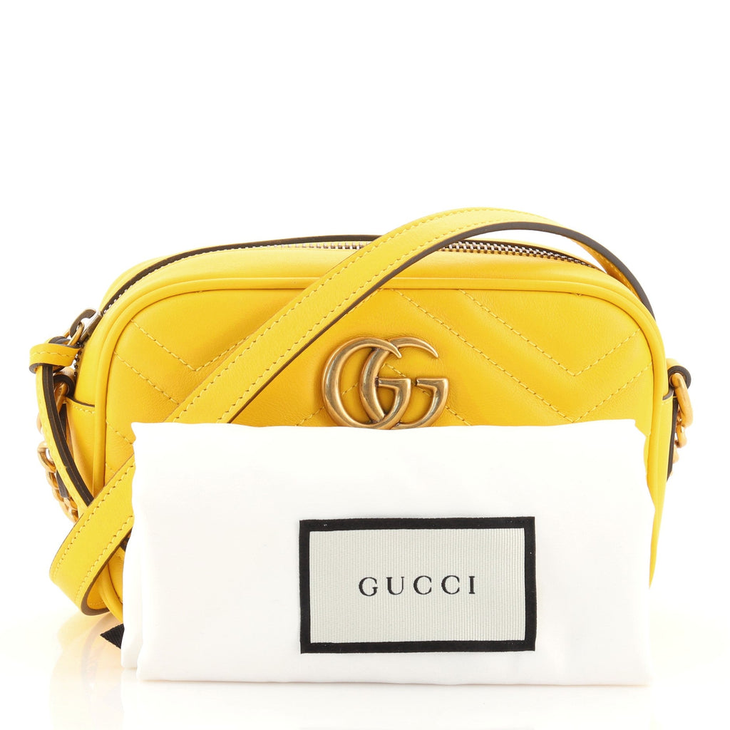 GG Marmont Shoulder Bag Matelasse Leather Mini
