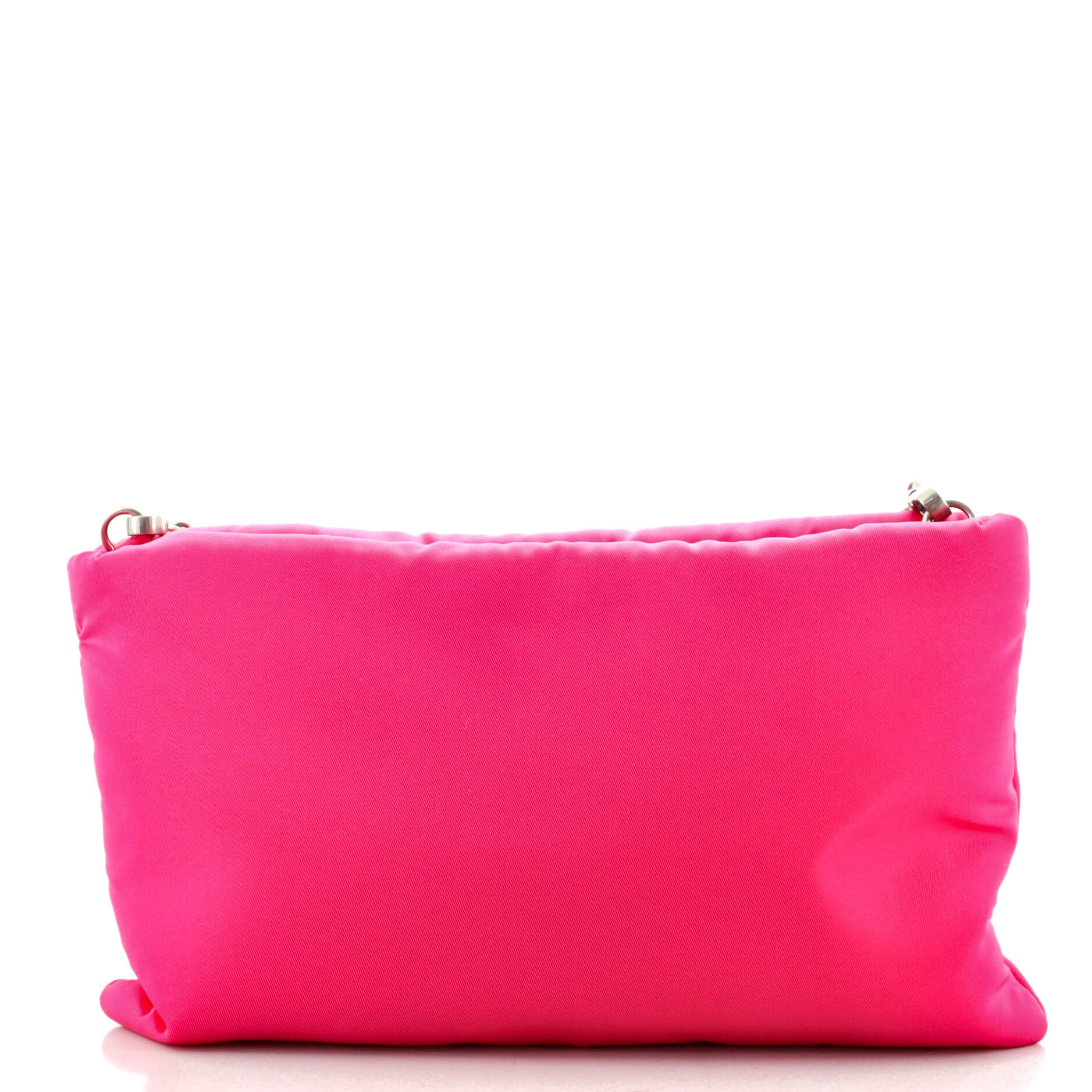 Fluo Chain Clutch Tessuto Small