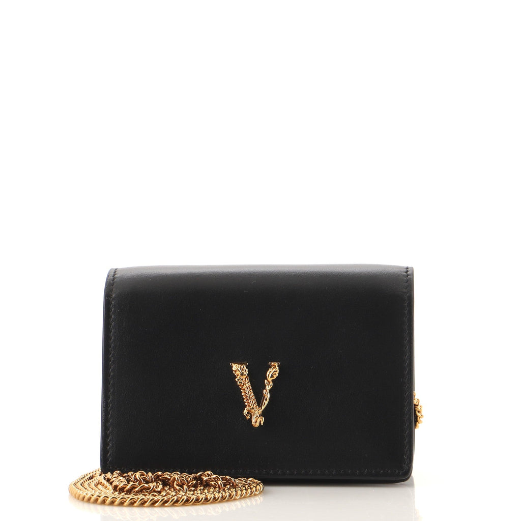 Virtus Chain Wallet Leather Mini