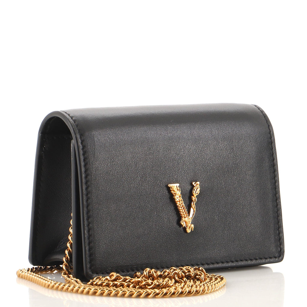 Virtus Chain Wallet Leather Mini