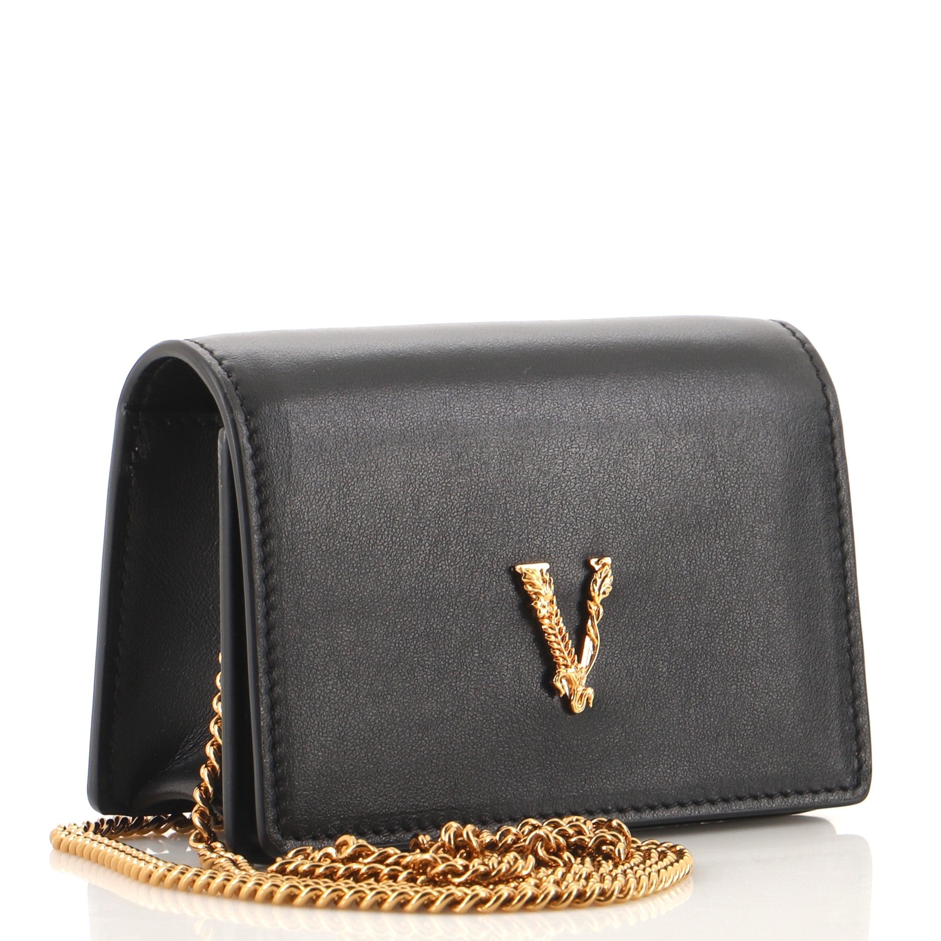 Virtus Chain Wallet Leather Mini