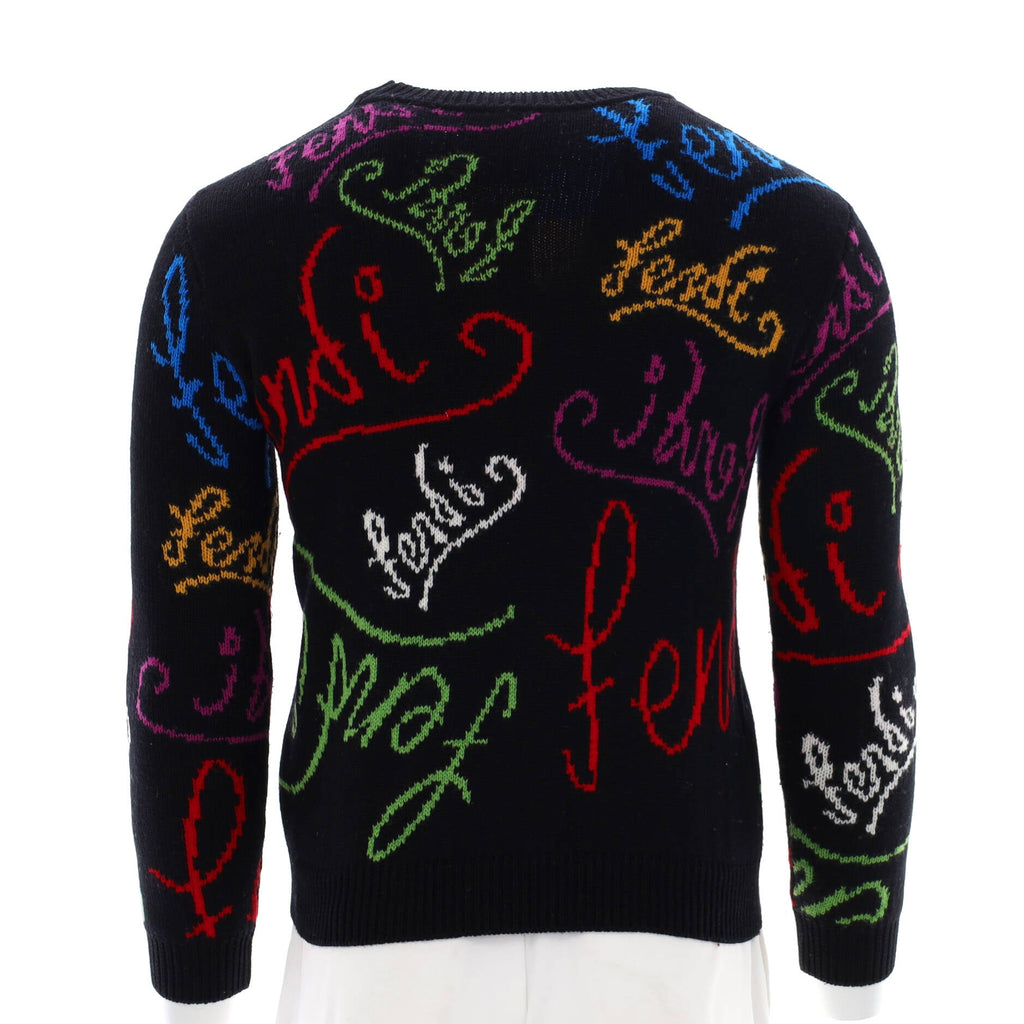 Men's x Noel Fielding Logo Intarsia Sweater Wool
