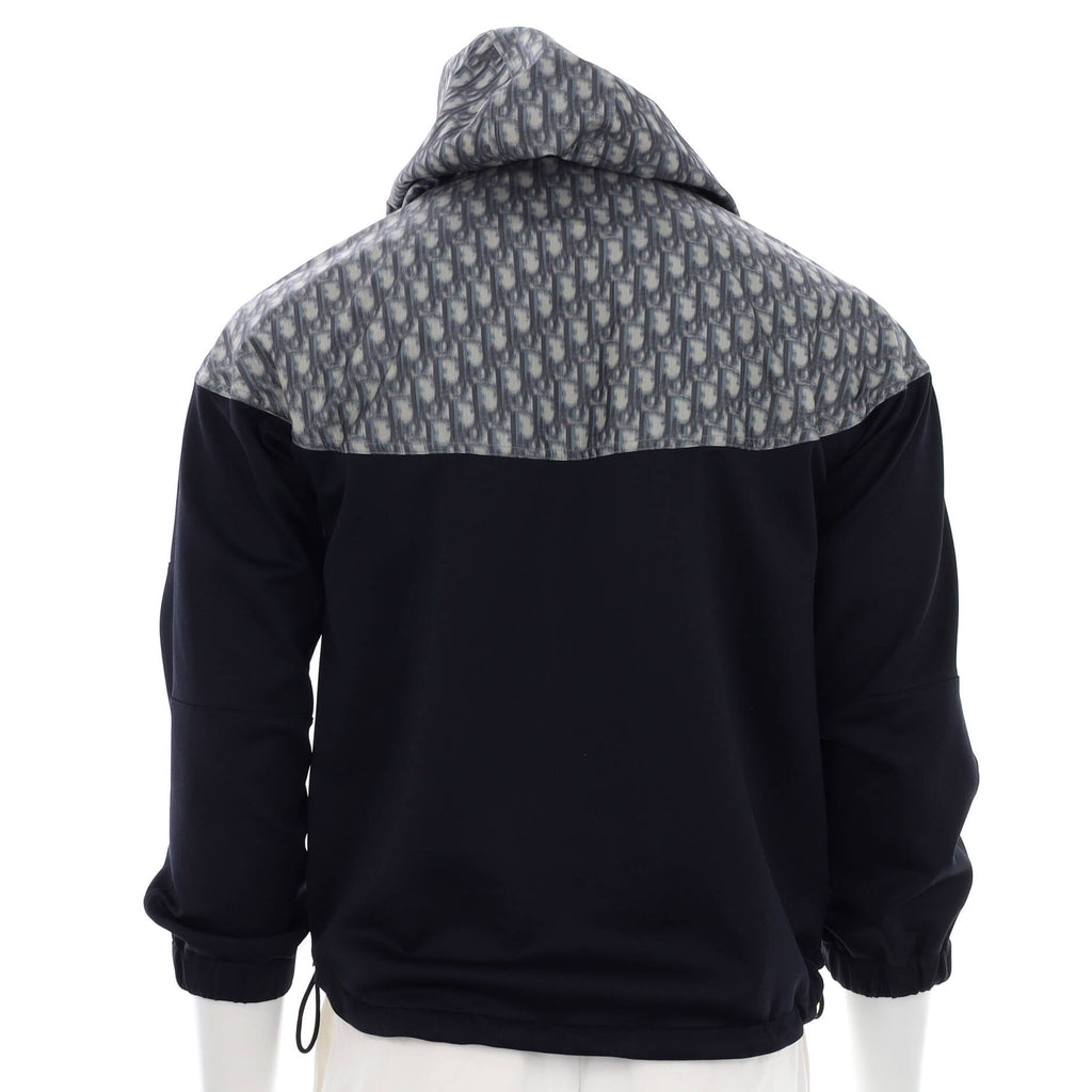 Men's Dior x Shawn Stussy Oblique Bee Anorak Windbreaker Polyester and Cotton